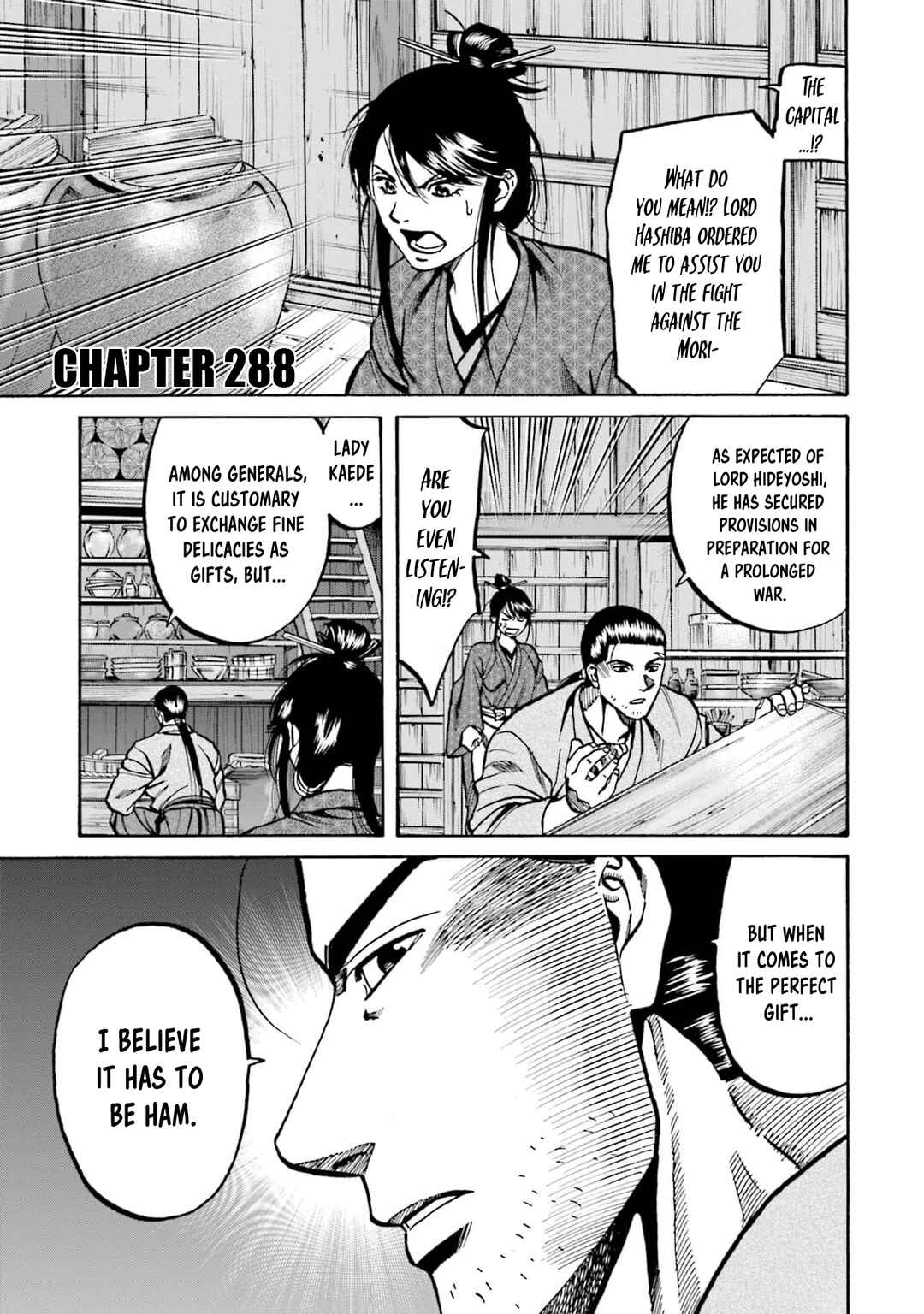 Page 1 Chapter 288 Nobunaga no Chef