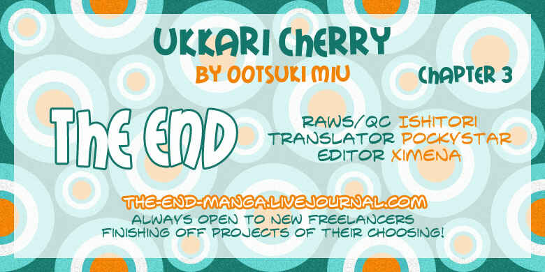 Page 1 Chapter 3 Ukkari Cherry