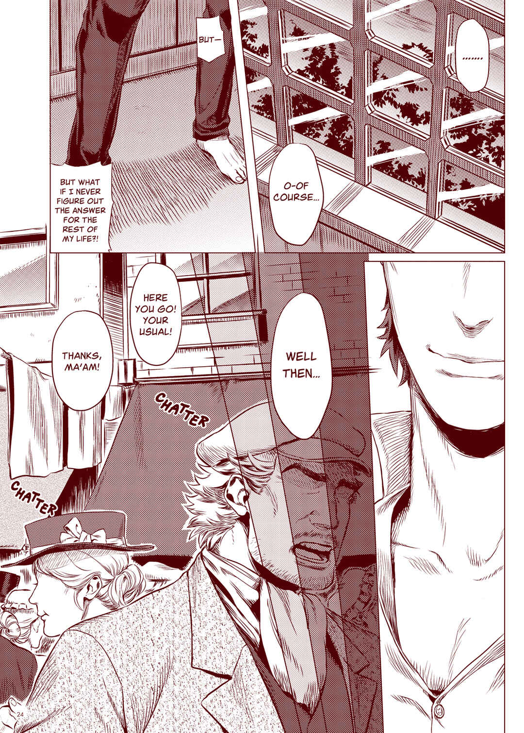 Page 21 Chapter Unknown_35e9 Jojos Bizarre Adventure - Beginning 1 (Doujinshi)