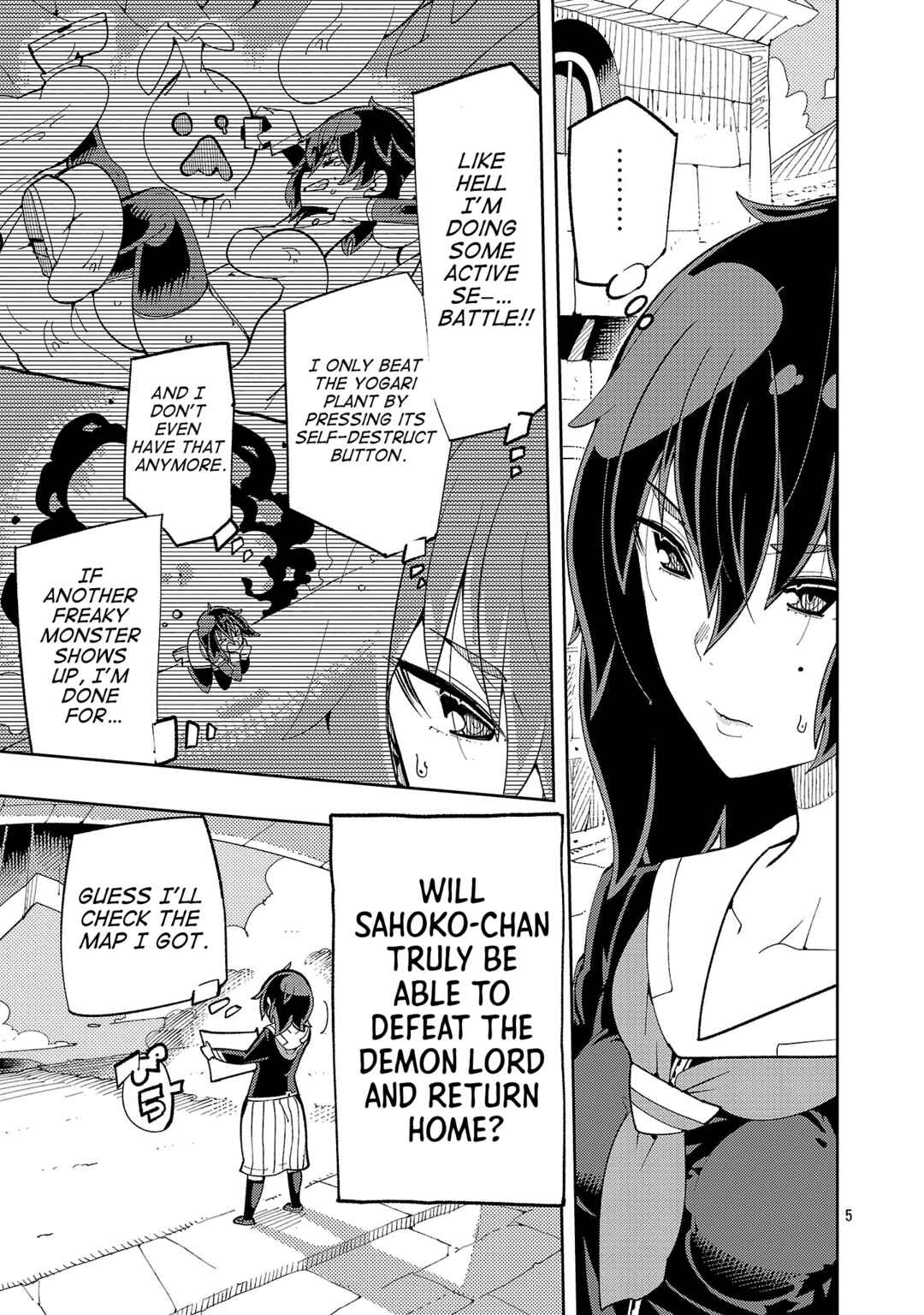 Page 5 Chapter 2 Sahoko Quest: Inkya Joshi, Shinshi Muke Doujin RPG Sekai de Yuusha ni Naru
