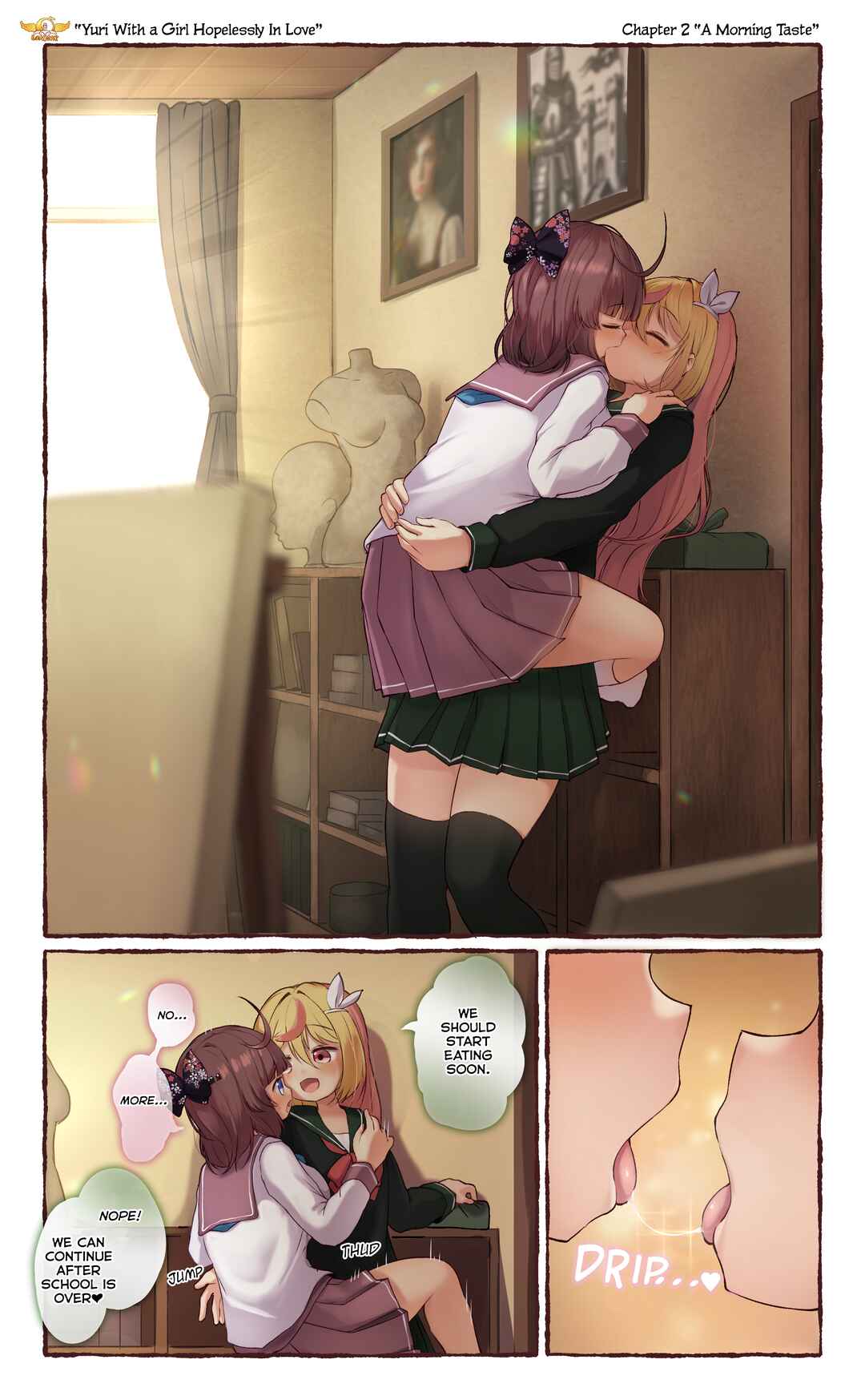 Page 1 Chapter 2 Zutto Ai ni Muchuu na Ko to no Yuri