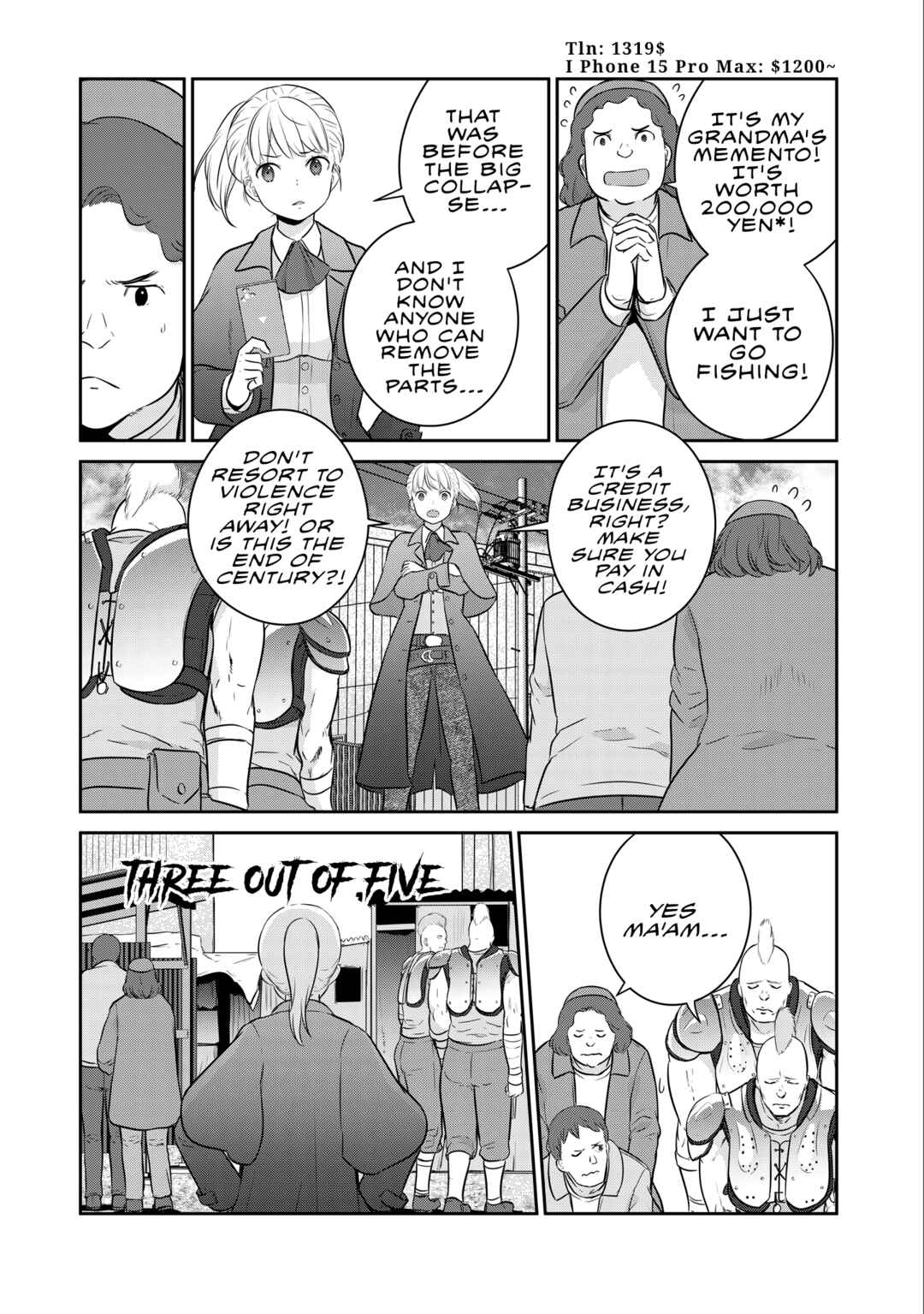 Page 6 Chapter 1 Shuumatsu no Majo to Ningyou