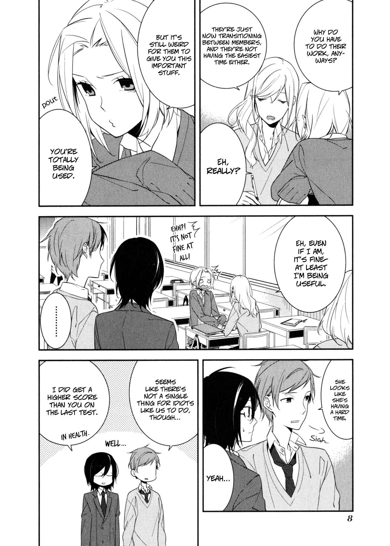 Page 10 Chapter 7 Horimiya