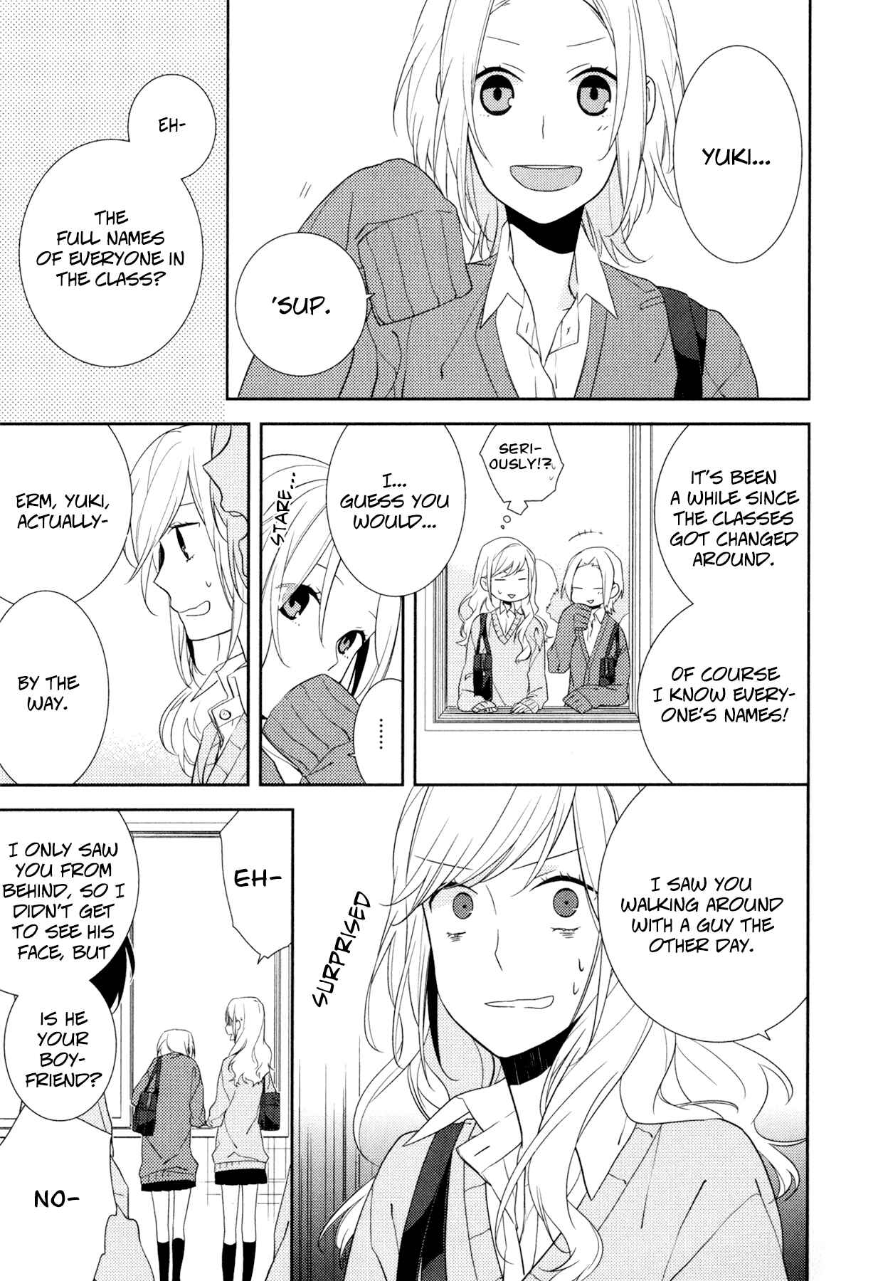 Page 12 Chapter 4 Horimiya