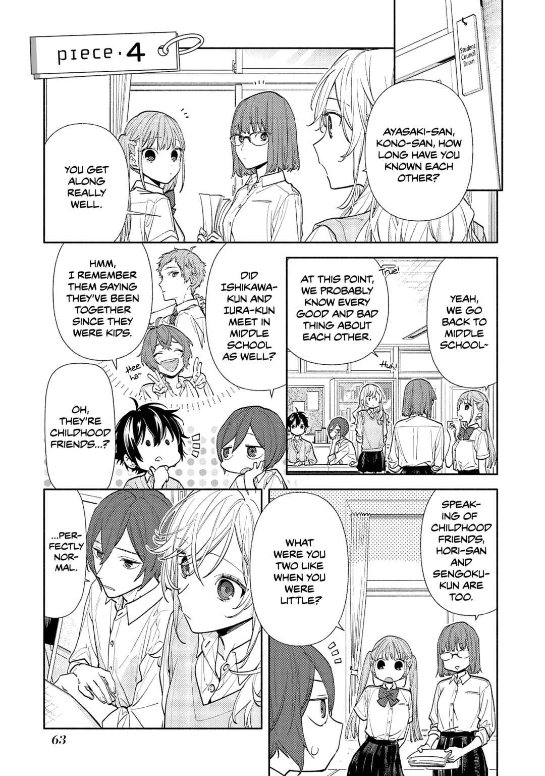 Page 1 Chapter 127 Horimiya