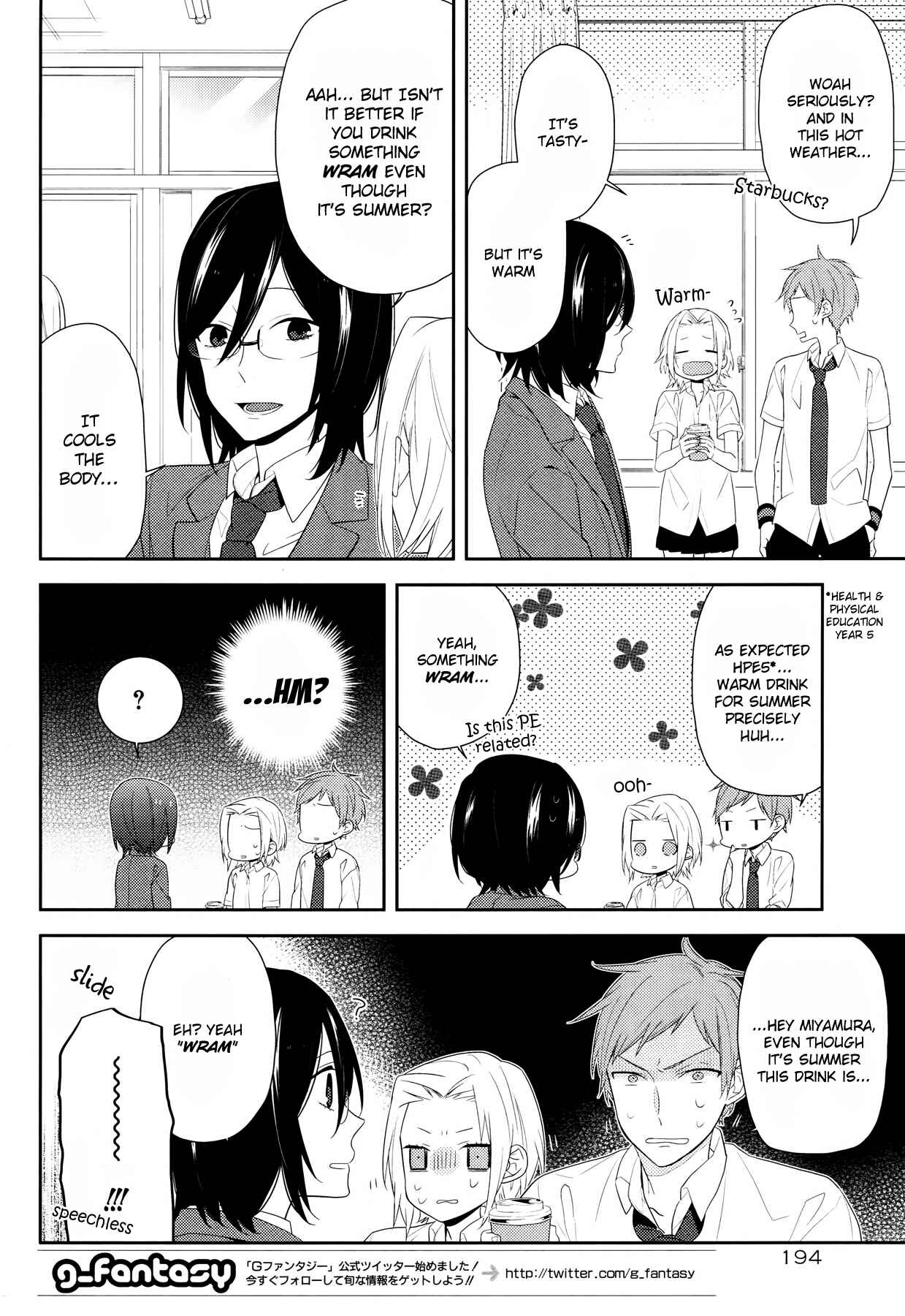 Page 14 Chapter 25 Horimiya