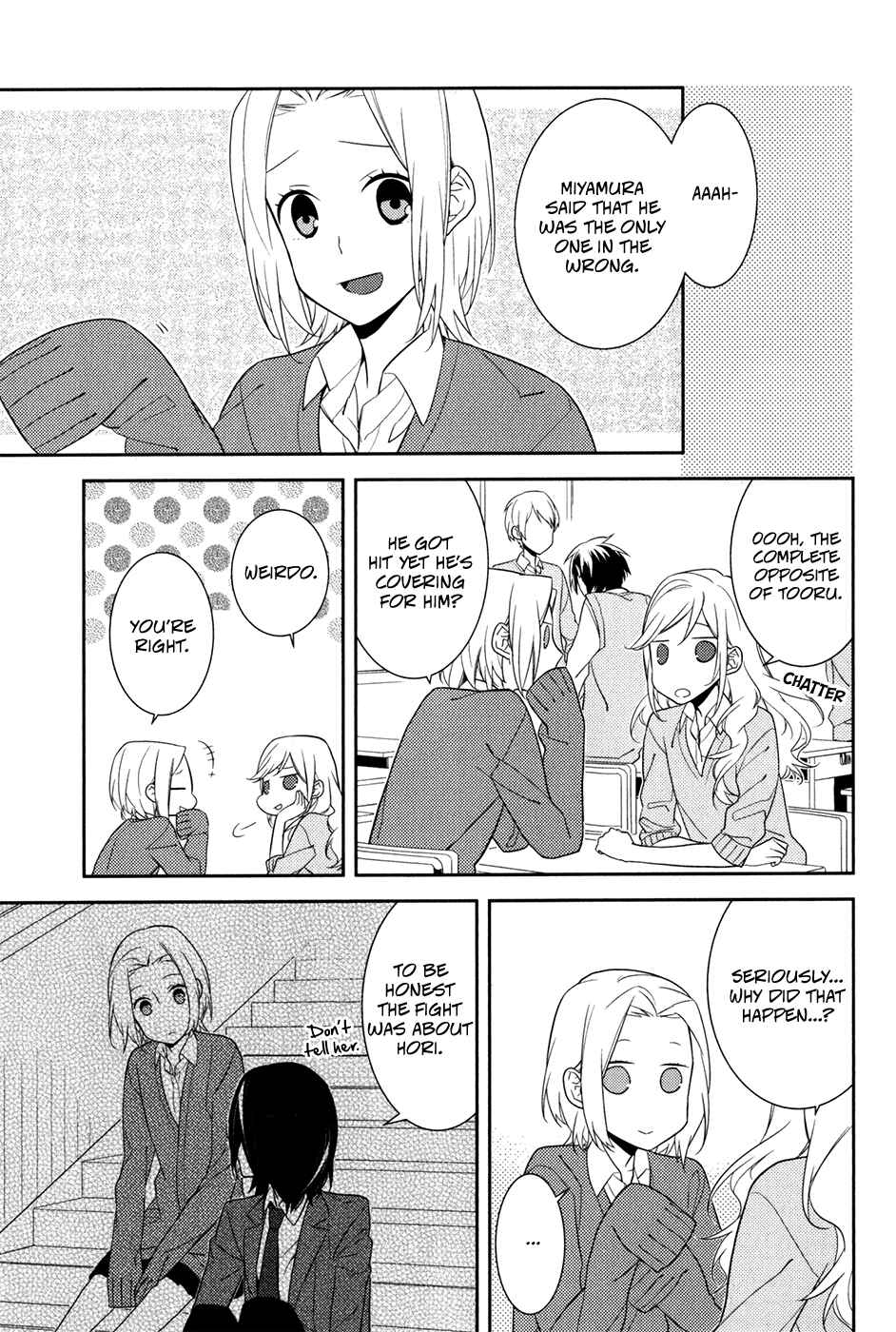 Page 18 Chapter 12 Horimiya