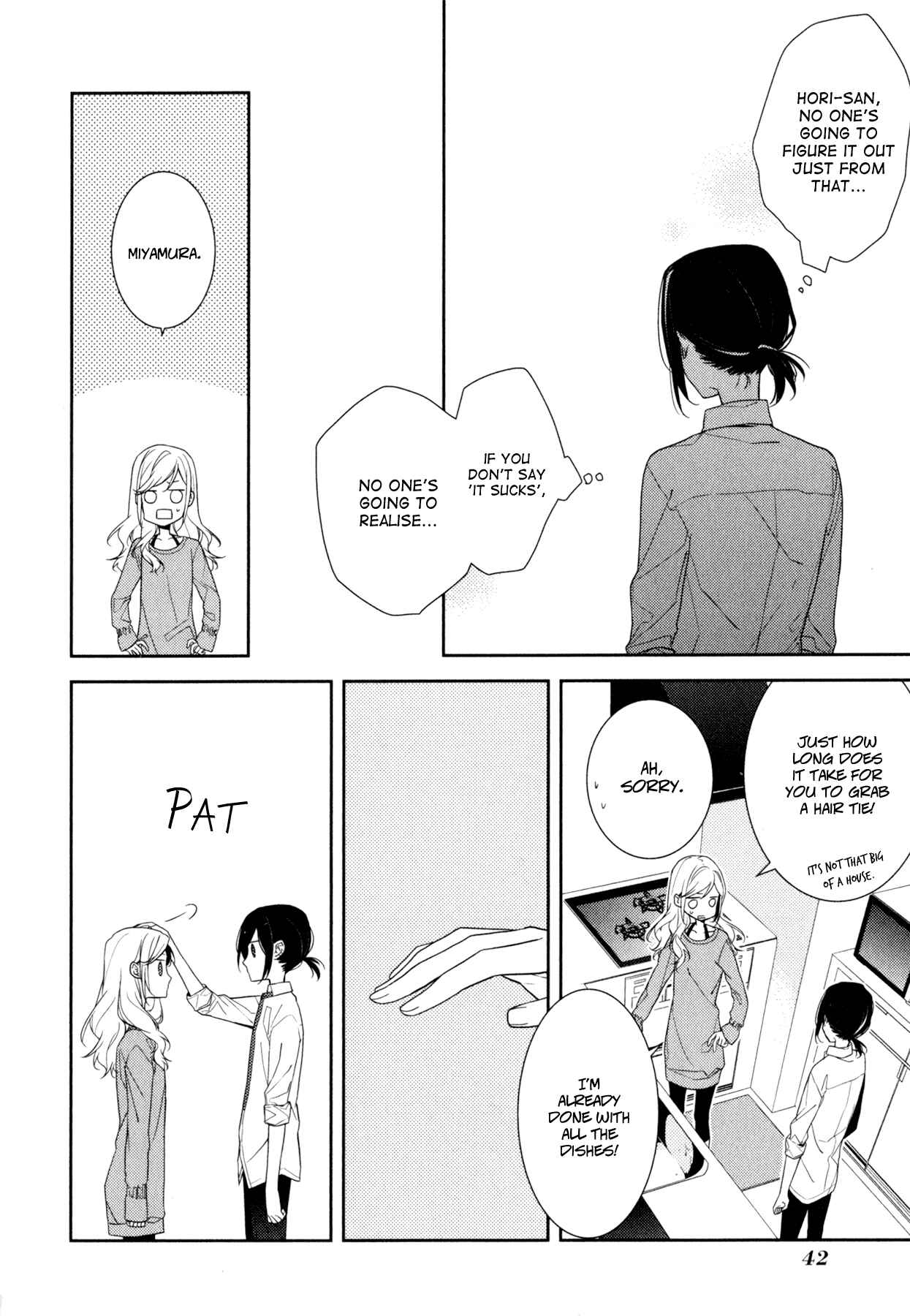 Page 14 Chapter 8 Horimiya
