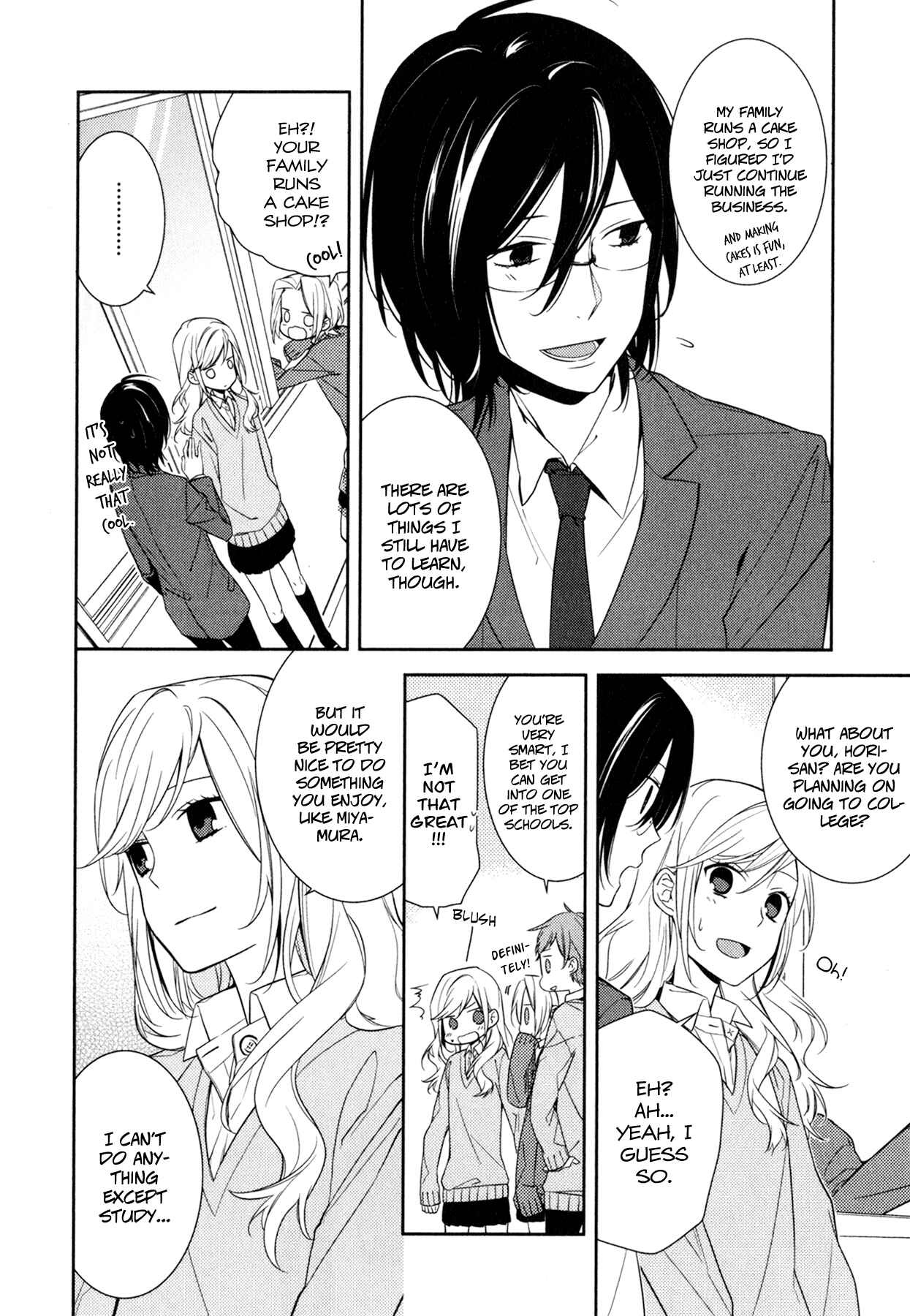 Page 4 Chapter 8 Horimiya