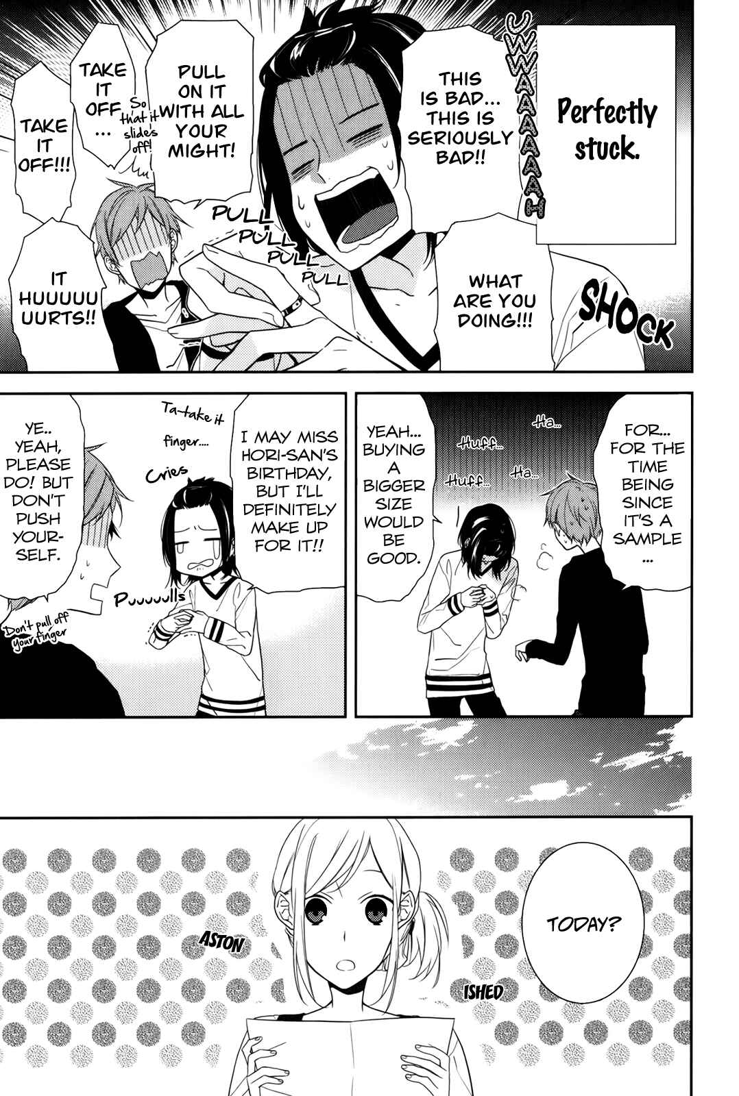 Page 18 Chapter 9 Horimiya