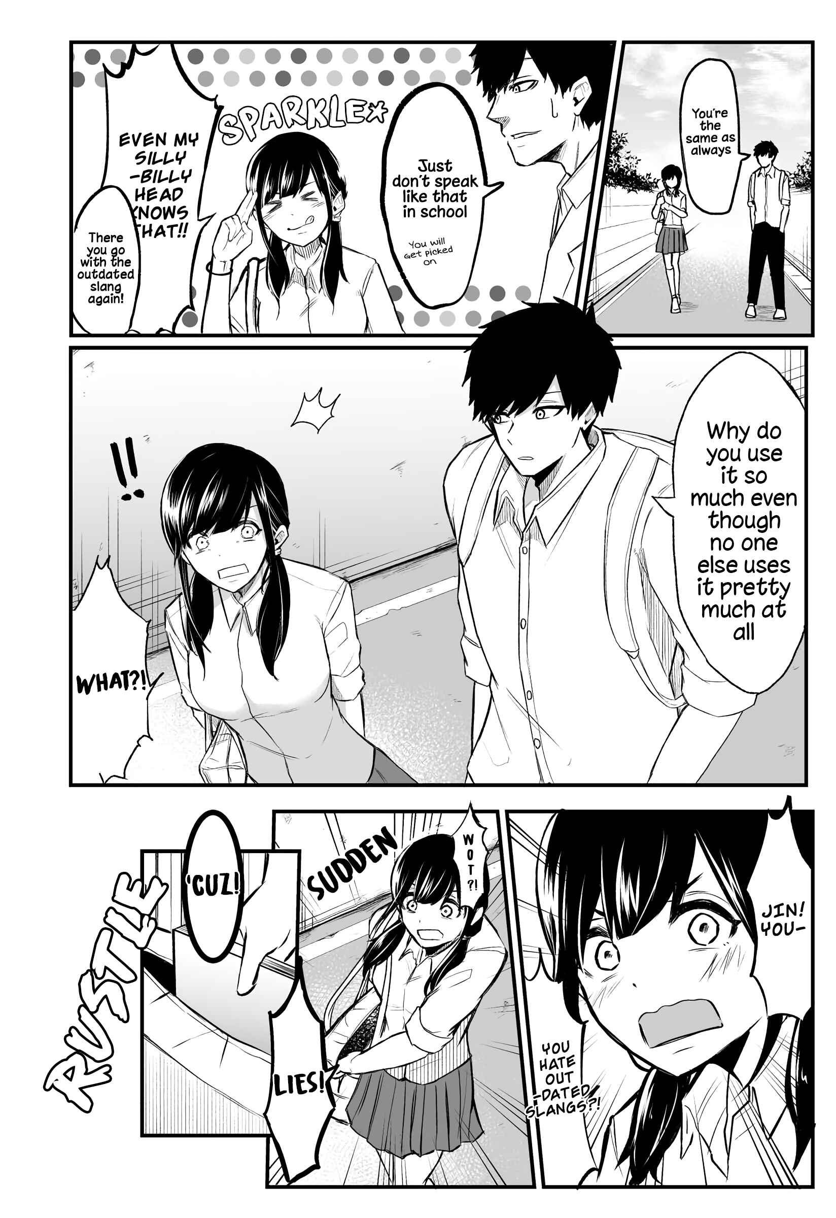 Page 2 Chapter 1 A Story About My Childhood Friend Who Likes To Use Outdated Slang
