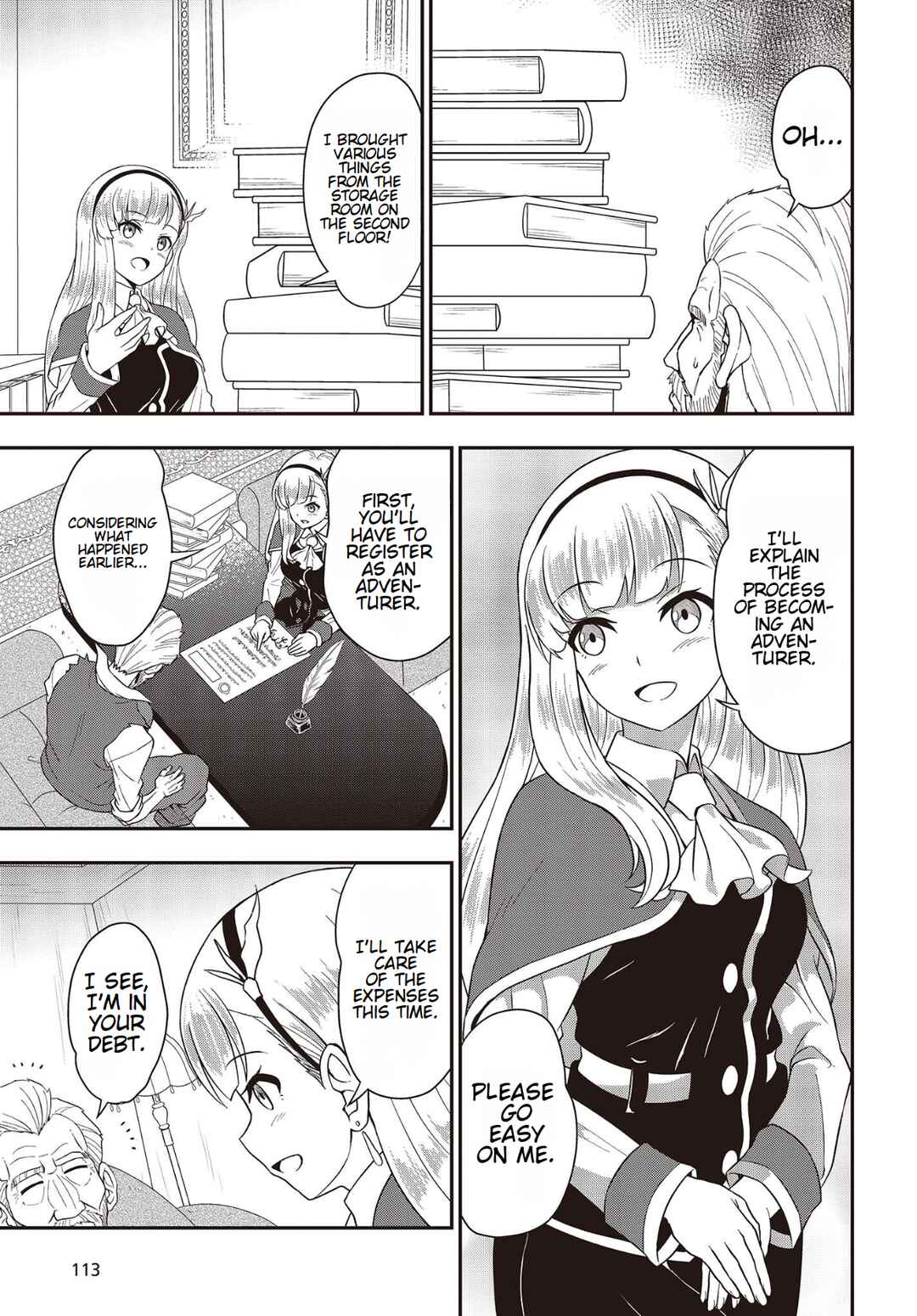 Page 10 Chapter 1 Washi Jijii, Yowai Rokujuu ni Shite Tenpu no Sai ni Kizuku