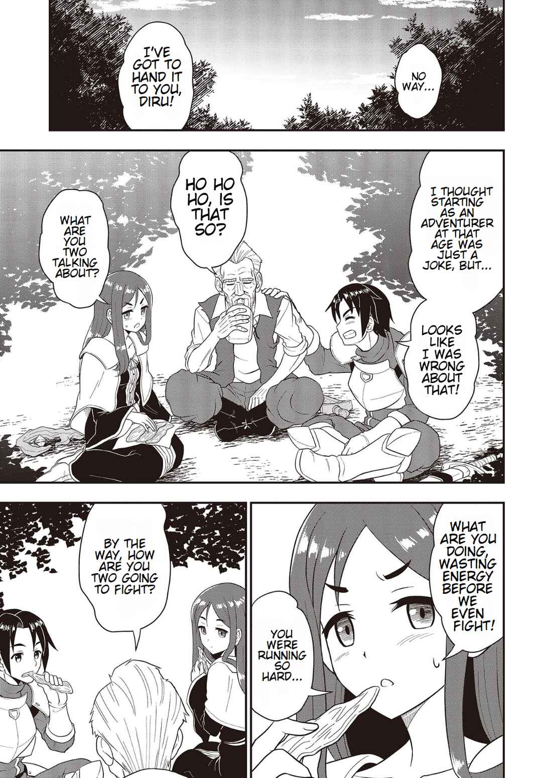 Page 18 Chapter 1 Washi Jijii, Yowai Rokujuu ni Shite Tenpu no Sai ni Kizuku