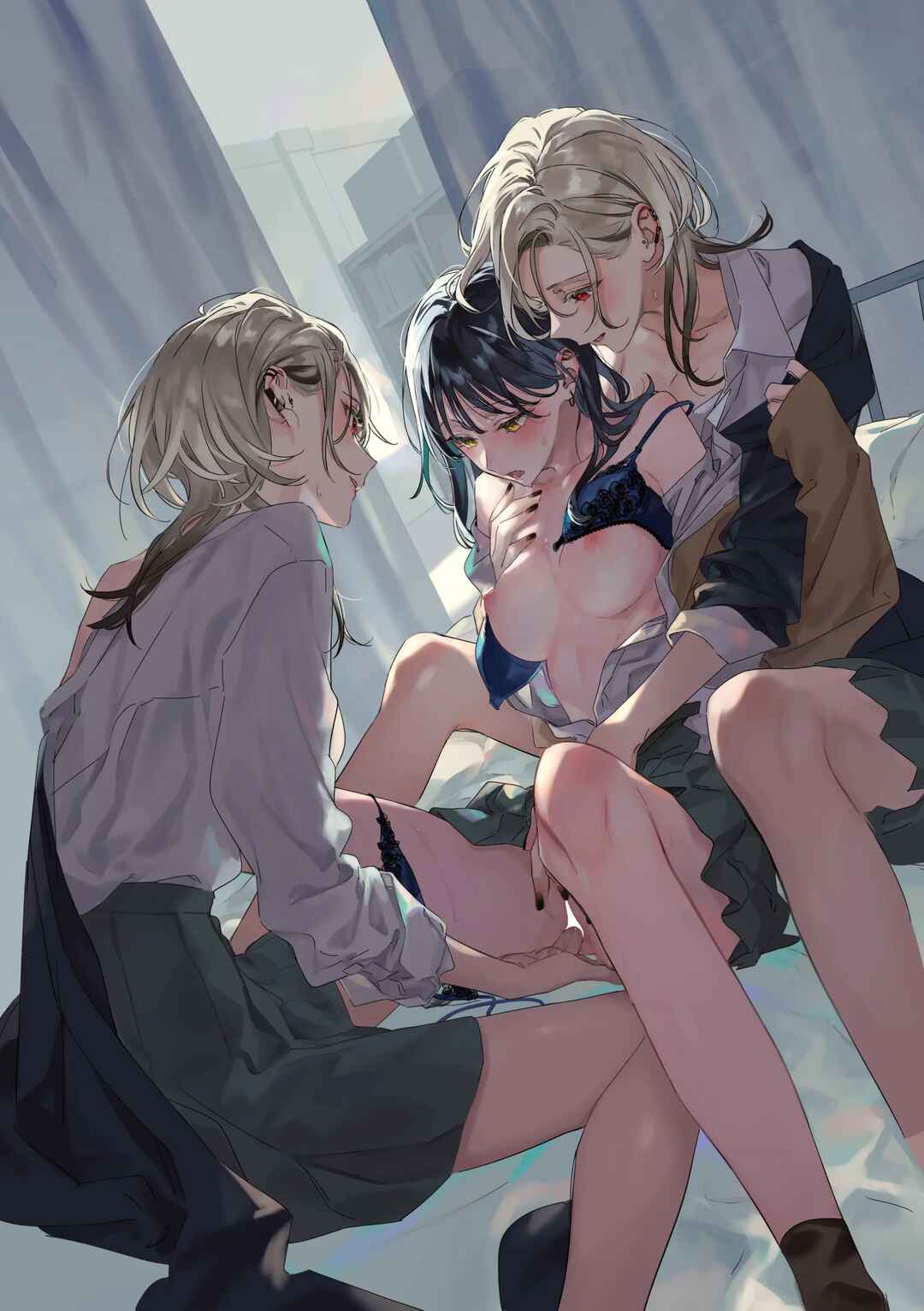 Page 2 Chapter 1 3P Yuri Ecchi Anthology