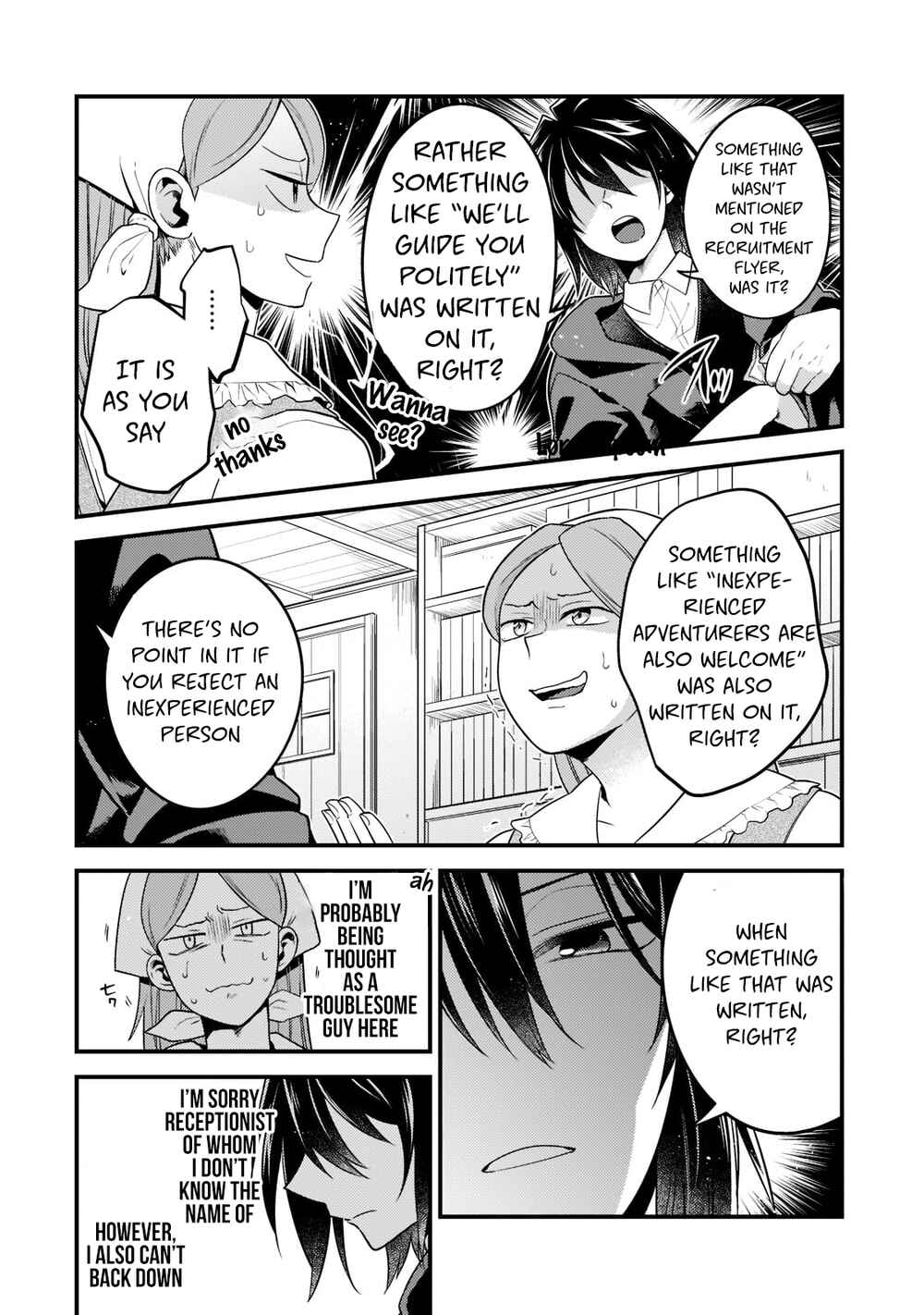 Page 8 Chapter 2 Mukiryoku Neet na Moto Shindou, Boukensha ni naru