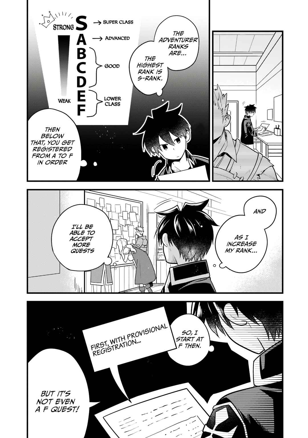 Page 12 Chapter 11 Mukiryoku Neet na Moto Shindou, Boukensha ni naru