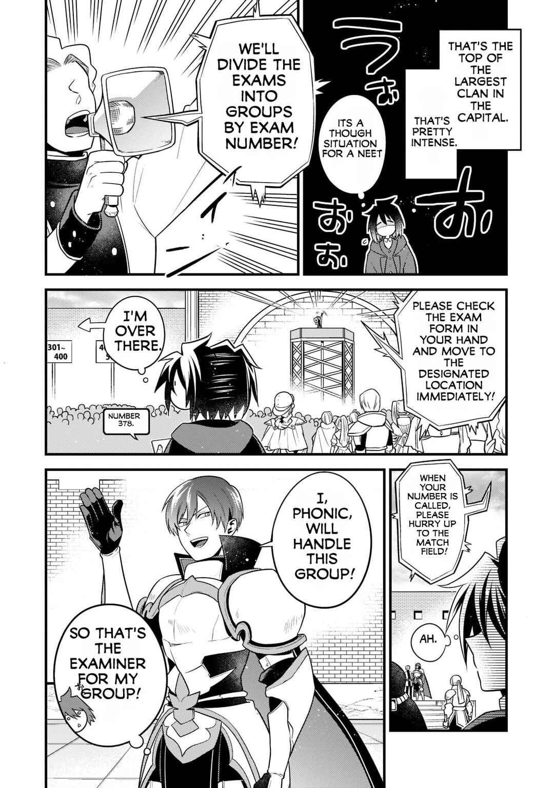 Page 3 Chapter 4 Mukiryoku Neet na Moto Shindou, Boukensha ni naru
