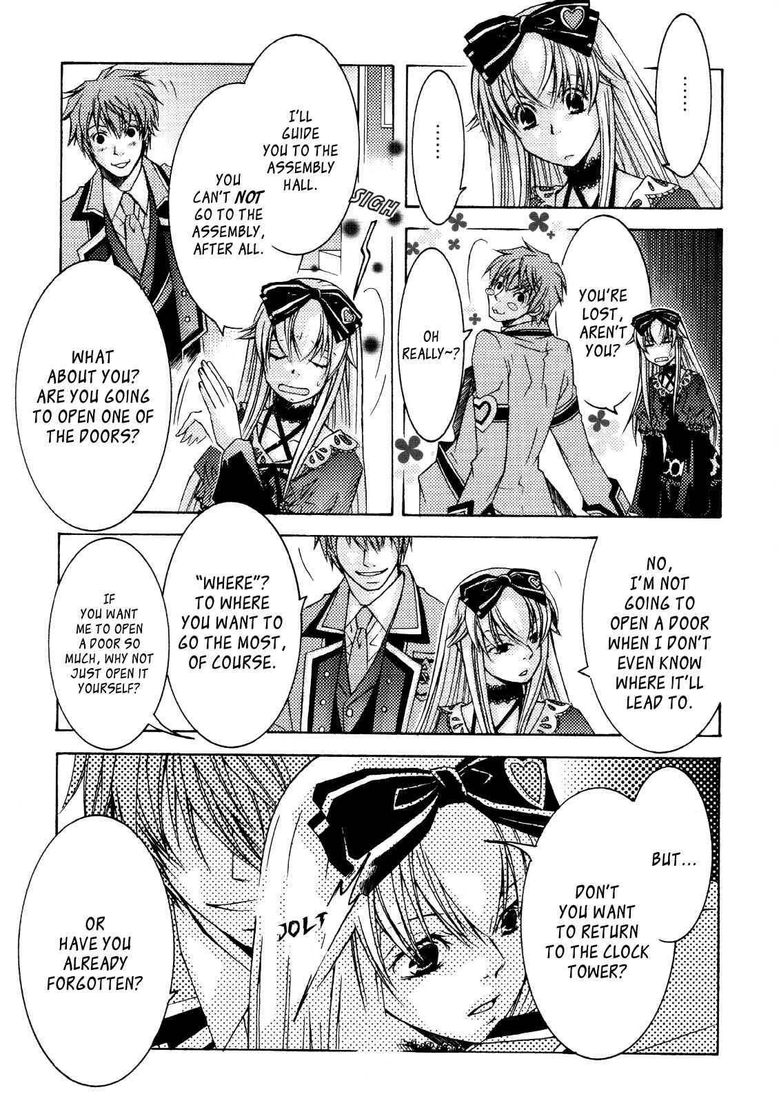 Page 14 Chapter 7 Clover no Kuni no Alice ~Kuroi Tokage to Nigai Aji~