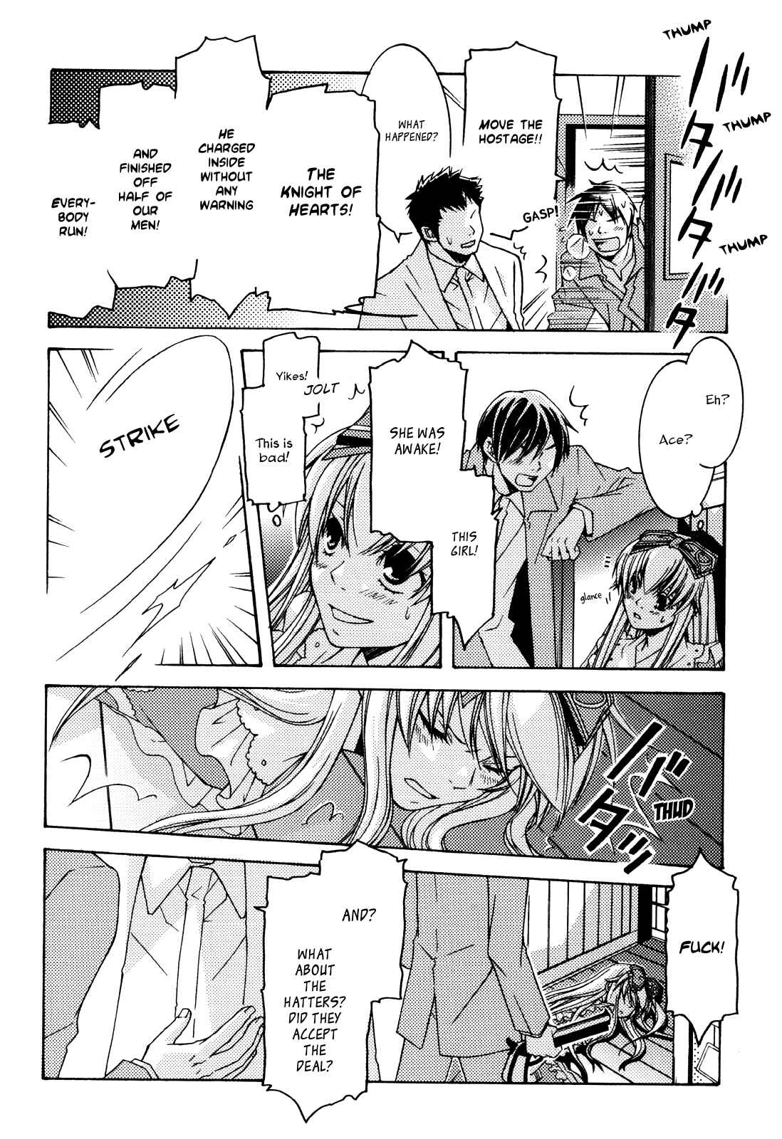 Page 28 Chapter 9 Clover no Kuni no Alice ~Kuroi Tokage to Nigai Aji~