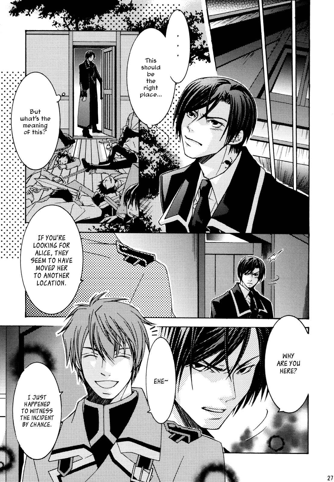 Page 29 Chapter 9 Clover no Kuni no Alice ~Kuroi Tokage to Nigai Aji~