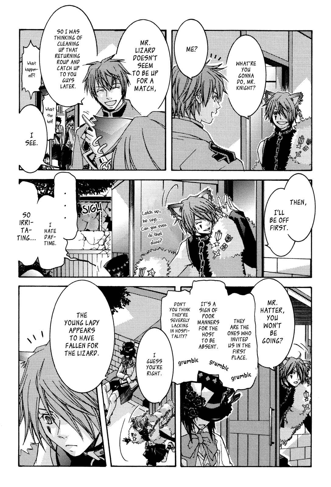 Page 34 Chapter 9 Clover no Kuni no Alice ~Kuroi Tokage to Nigai Aji~