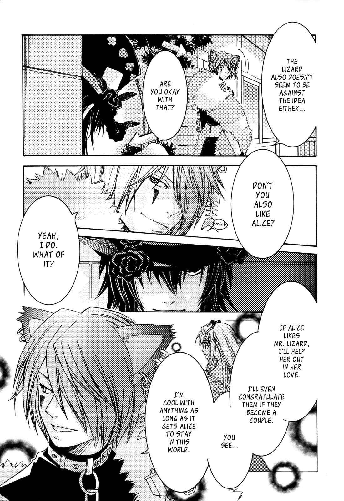 Page 35 Chapter 9 Clover no Kuni no Alice ~Kuroi Tokage to Nigai Aji~