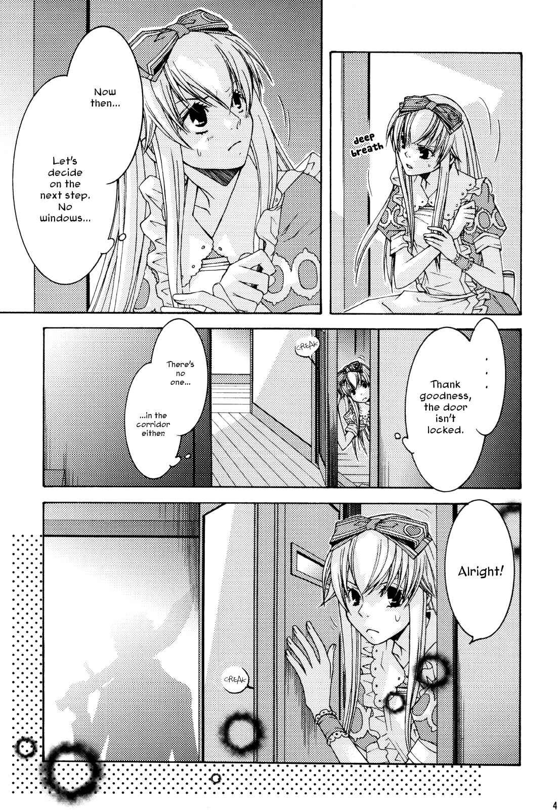 Page 43 Chapter 9 Clover no Kuni no Alice ~Kuroi Tokage to Nigai Aji~