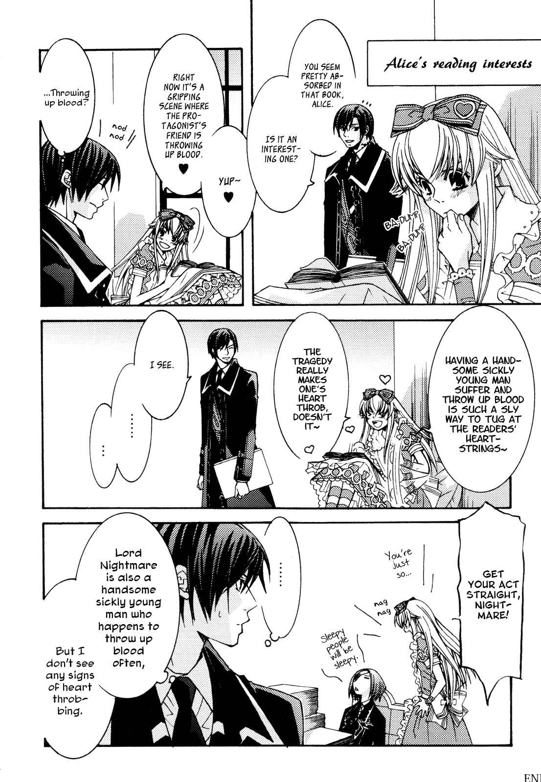 Page 14 Chapter 12.5 Clover no Kuni no Alice ~Kuroi Tokage to Nigai Aji~