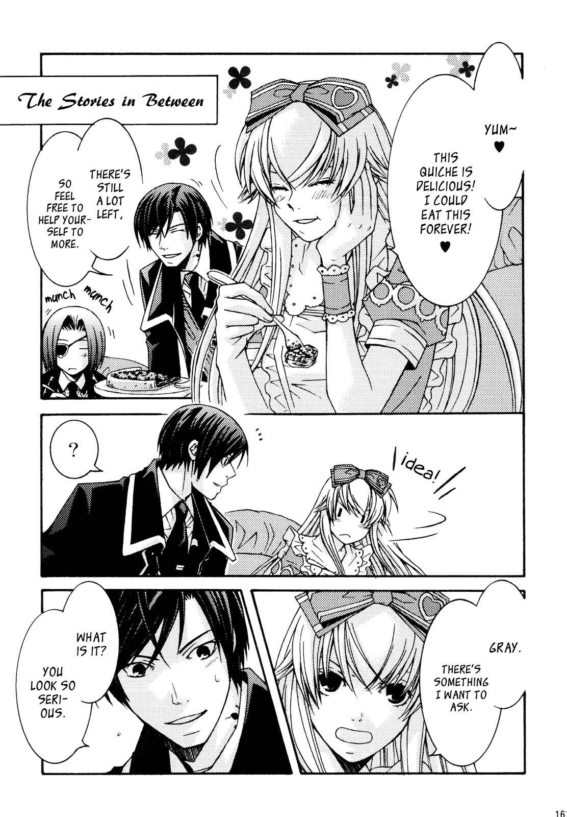 Page 15 Chapter 12.5 Clover no Kuni no Alice ~Kuroi Tokage to Nigai Aji~