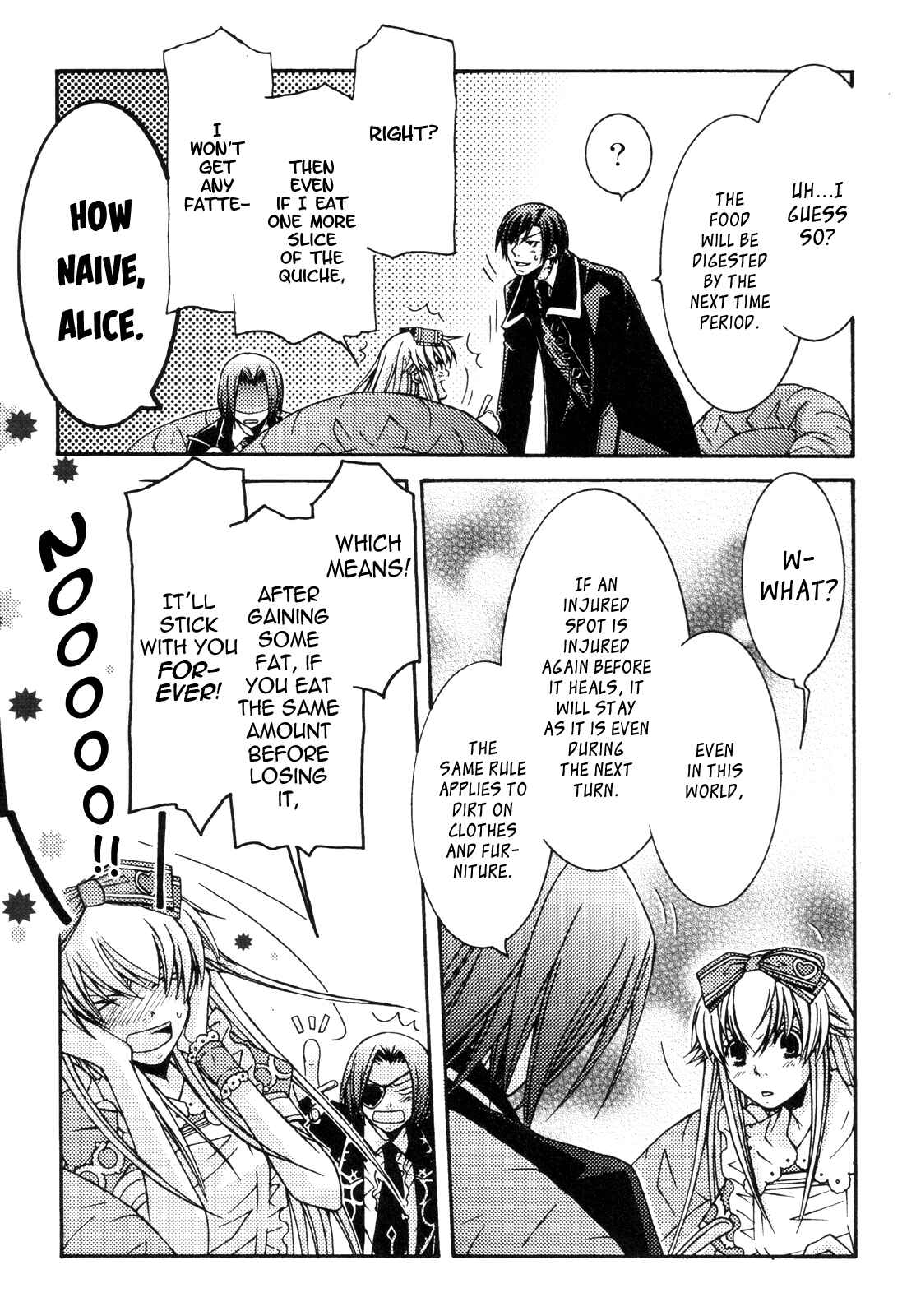 Page 17 Chapter 12.5 Clover no Kuni no Alice ~Kuroi Tokage to Nigai Aji~