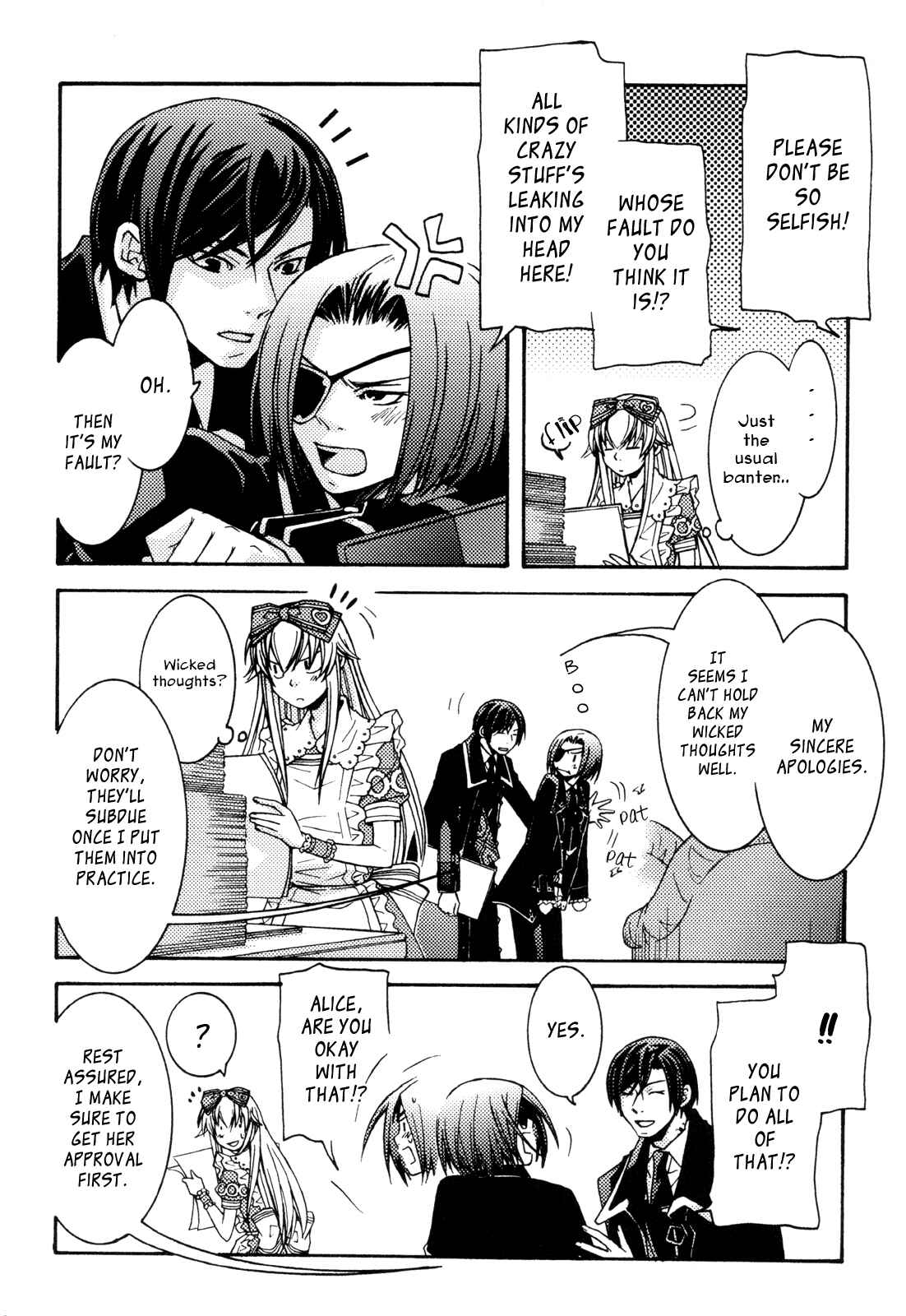 Page 2 Chapter 12.5 Clover no Kuni no Alice ~Kuroi Tokage to Nigai Aji~