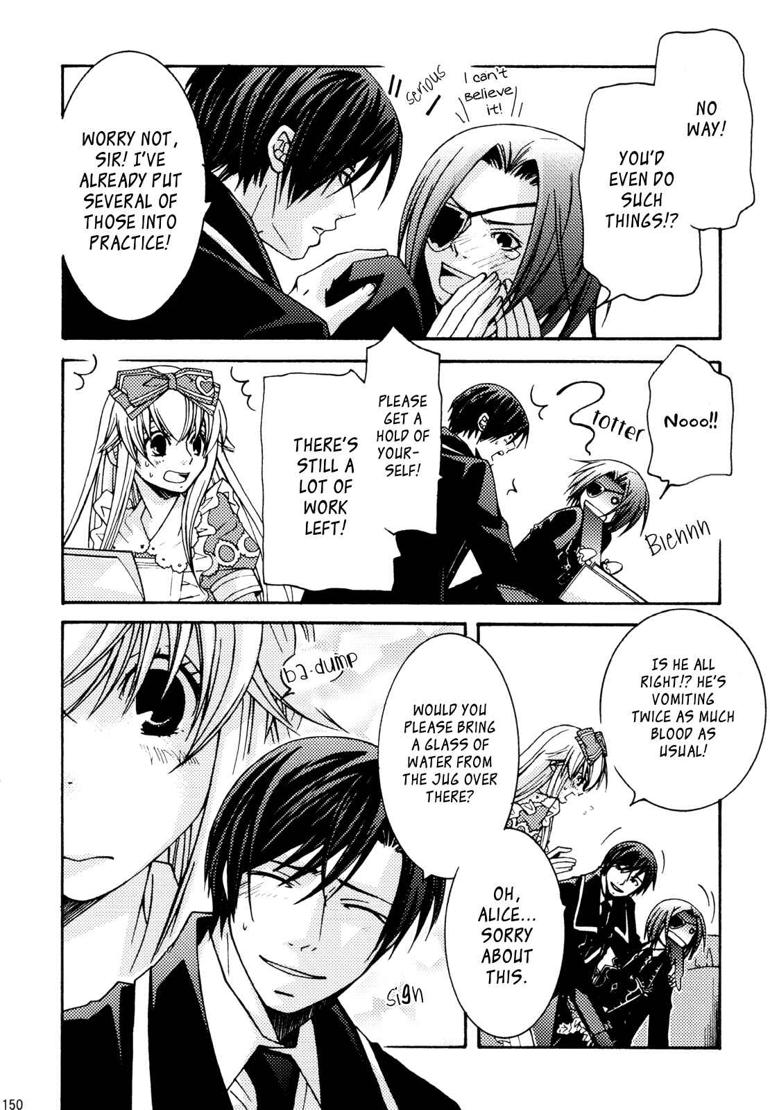 Page 4 Chapter 12.5 Clover no Kuni no Alice ~Kuroi Tokage to Nigai Aji~