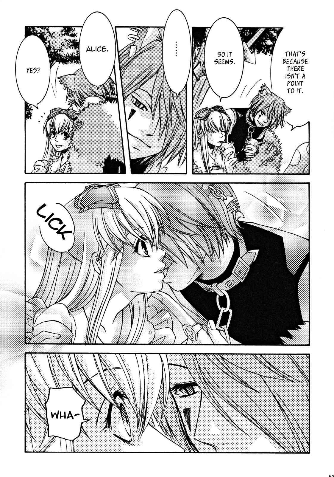 Page 10 Chapter 6 Clover no Kuni no Alice ~Kuroi Tokage to Nigai Aji~