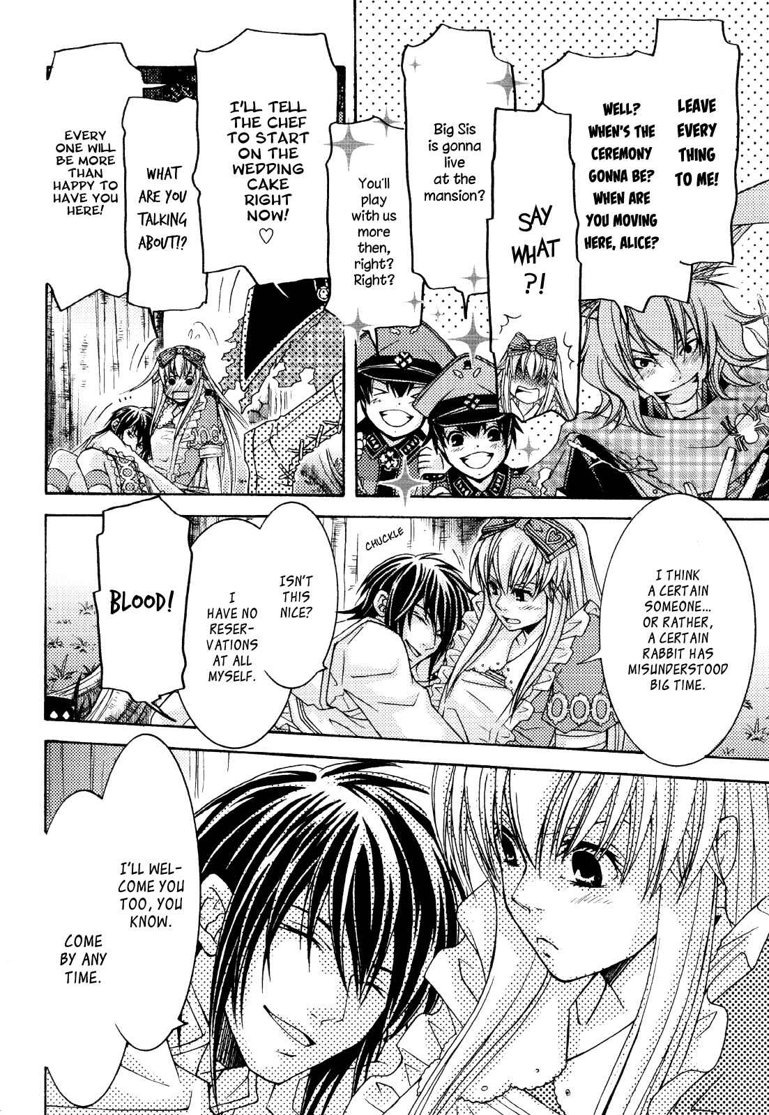 Page 21 Chapter 6 Clover no Kuni no Alice ~Kuroi Tokage to Nigai Aji~