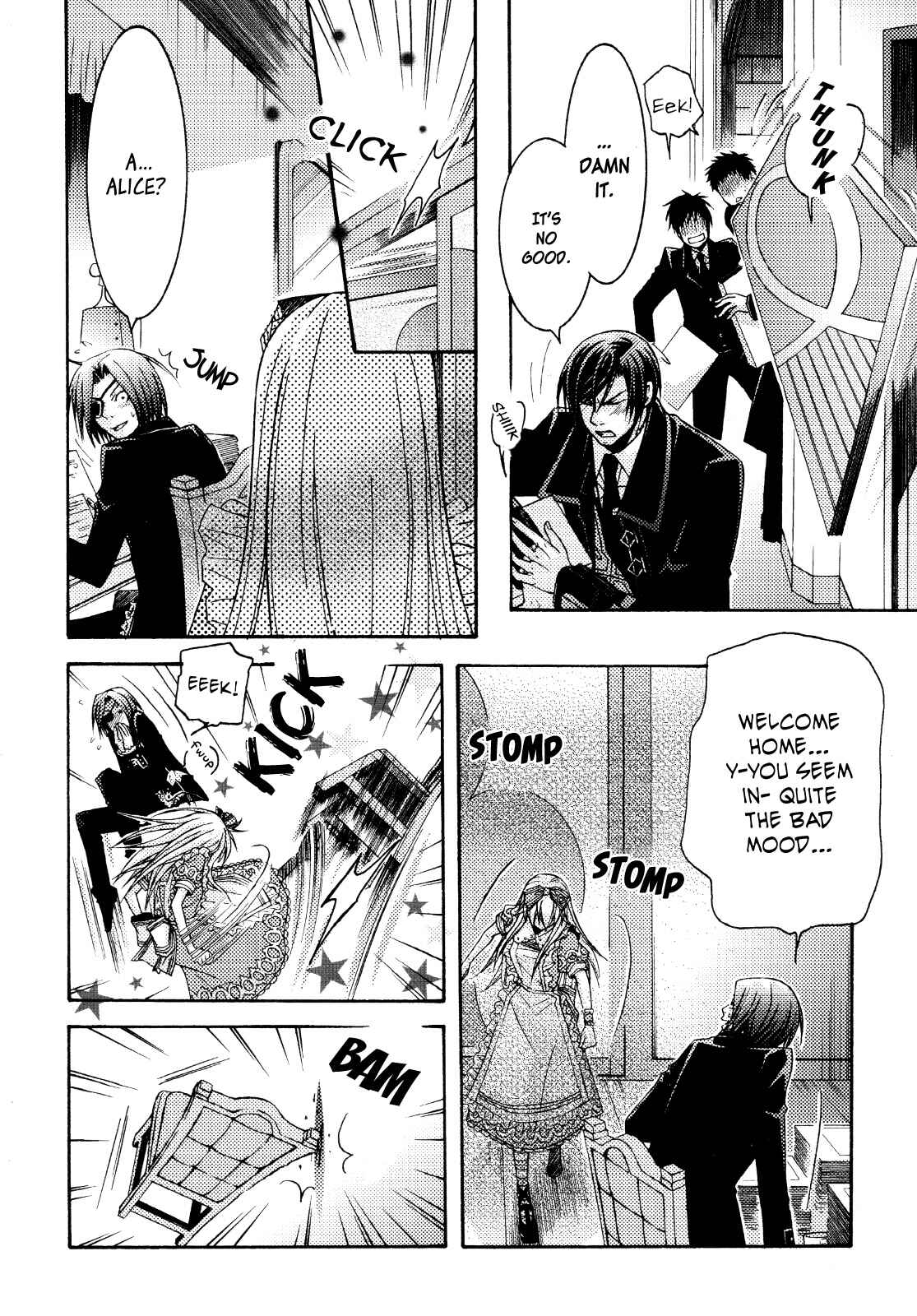 Page 27 Chapter 6 Clover no Kuni no Alice ~Kuroi Tokage to Nigai Aji~