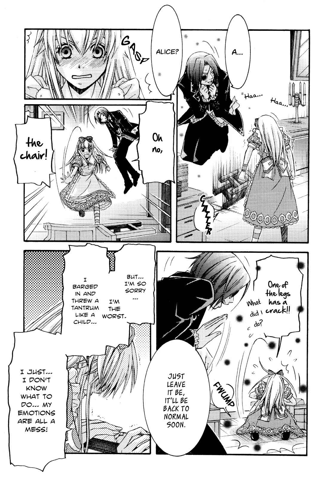 Page 28 Chapter 6 Clover no Kuni no Alice ~Kuroi Tokage to Nigai Aji~