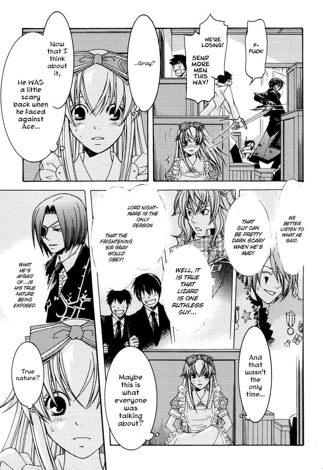 Page 16 Chapter 10 Clover no Kuni no Alice ~Kuroi Tokage to Nigai Aji~
