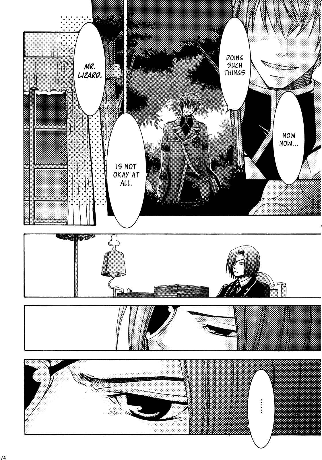 Page 33 Chapter 10 Clover no Kuni no Alice ~Kuroi Tokage to Nigai Aji~