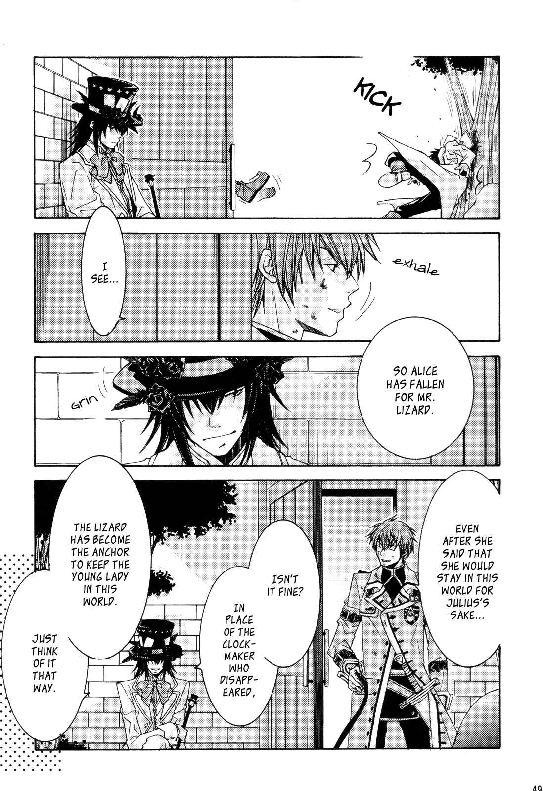 Page 8 Chapter 10 Clover no Kuni no Alice ~Kuroi Tokage to Nigai Aji~