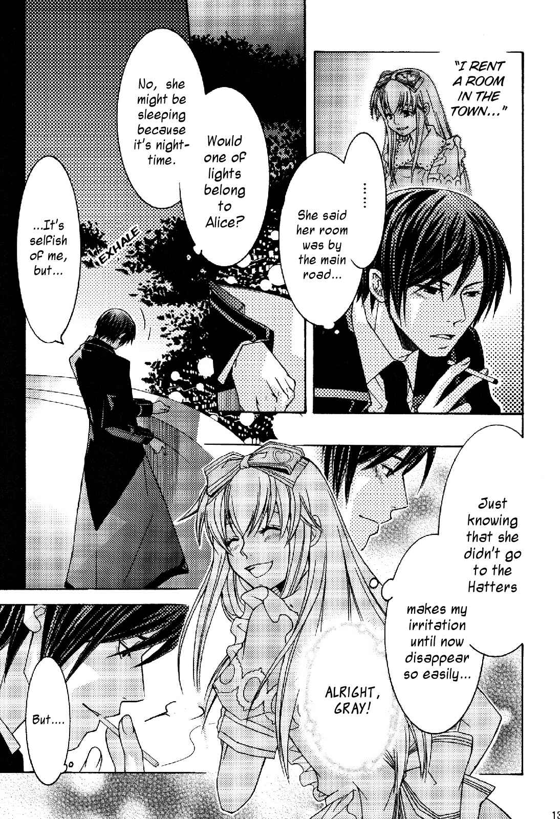 Page 28 Chapter 8 Clover no Kuni no Alice ~Kuroi Tokage to Nigai Aji~