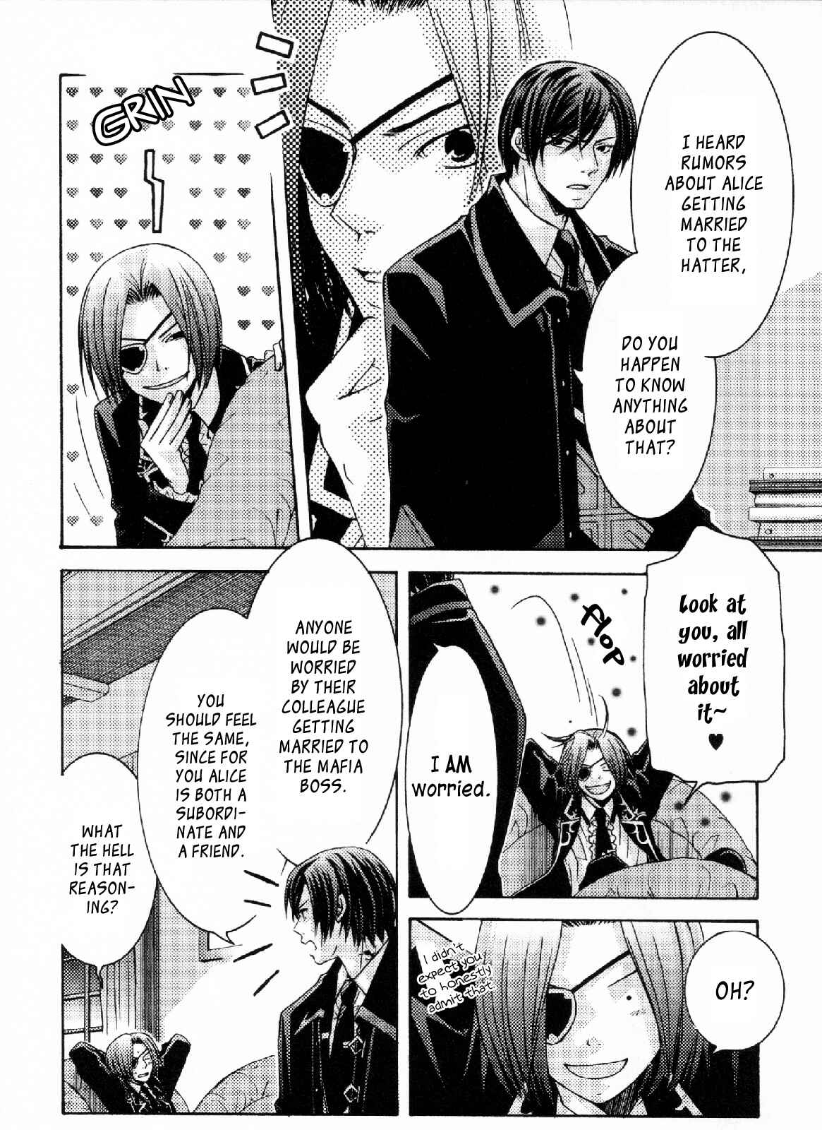 Page 37 Chapter 8 Clover no Kuni no Alice ~Kuroi Tokage to Nigai Aji~
