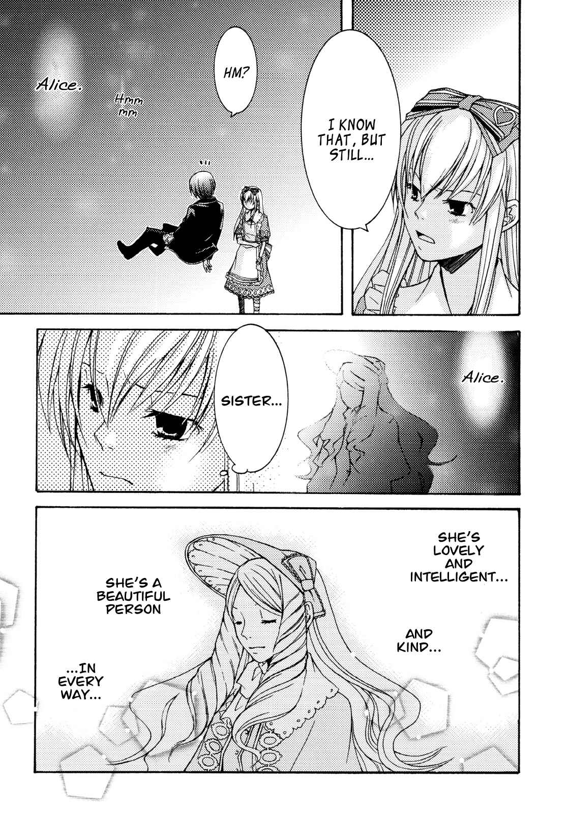 Page 15 Chapter 3 Clover no Kuni no Alice ~Kuroi Tokage to Nigai Aji~