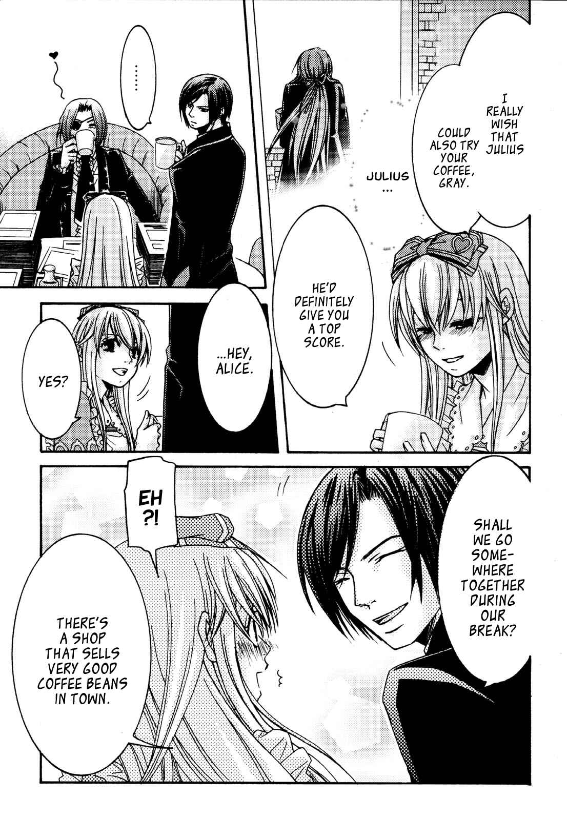Page 23 Chapter 3 Clover no Kuni no Alice ~Kuroi Tokage to Nigai Aji~