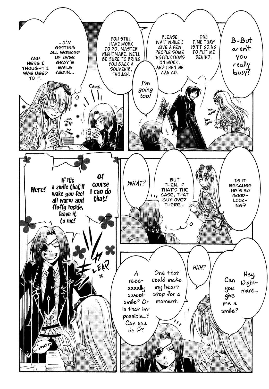 Page 24 Chapter 3 Clover no Kuni no Alice ~Kuroi Tokage to Nigai Aji~