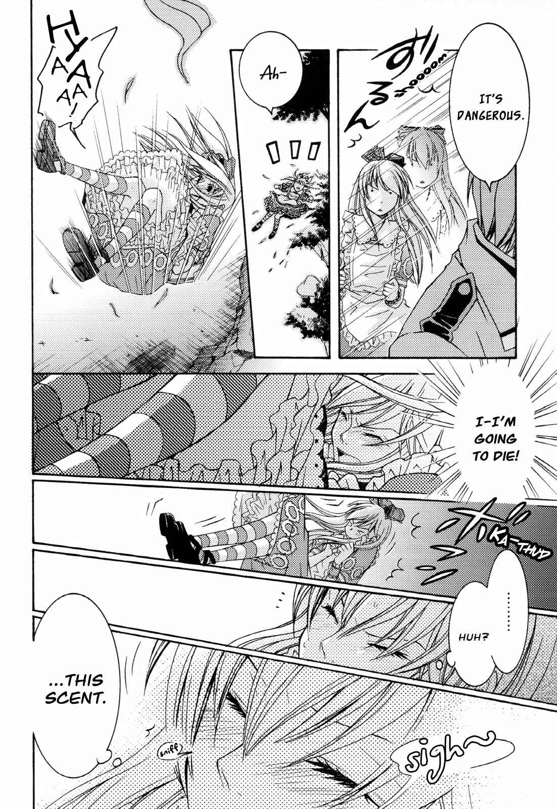 Page 23 Chapter 2 Clover no Kuni no Alice ~Kuroi Tokage to Nigai Aji~