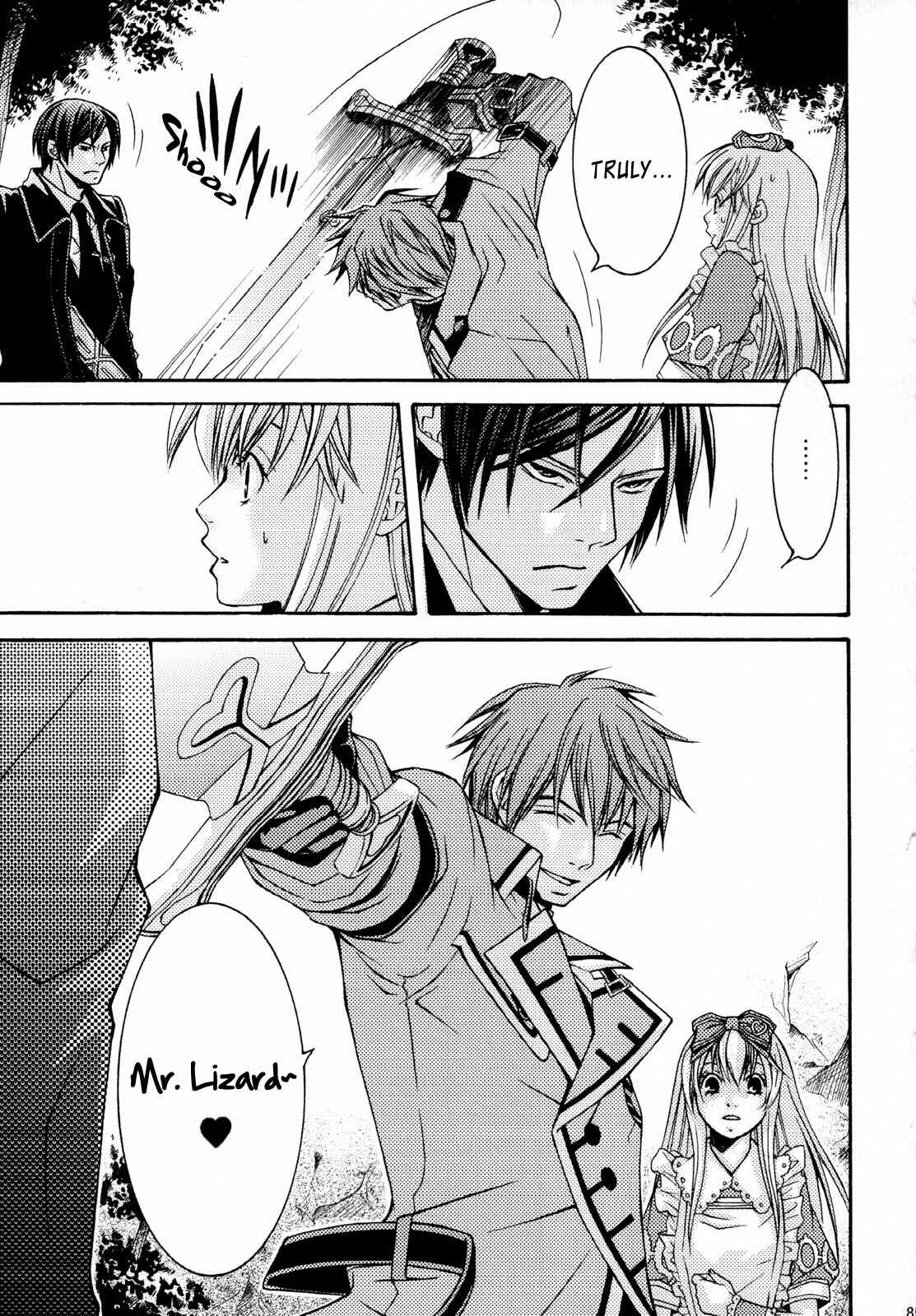 Page 28 Chapter 2 Clover no Kuni no Alice ~Kuroi Tokage to Nigai Aji~