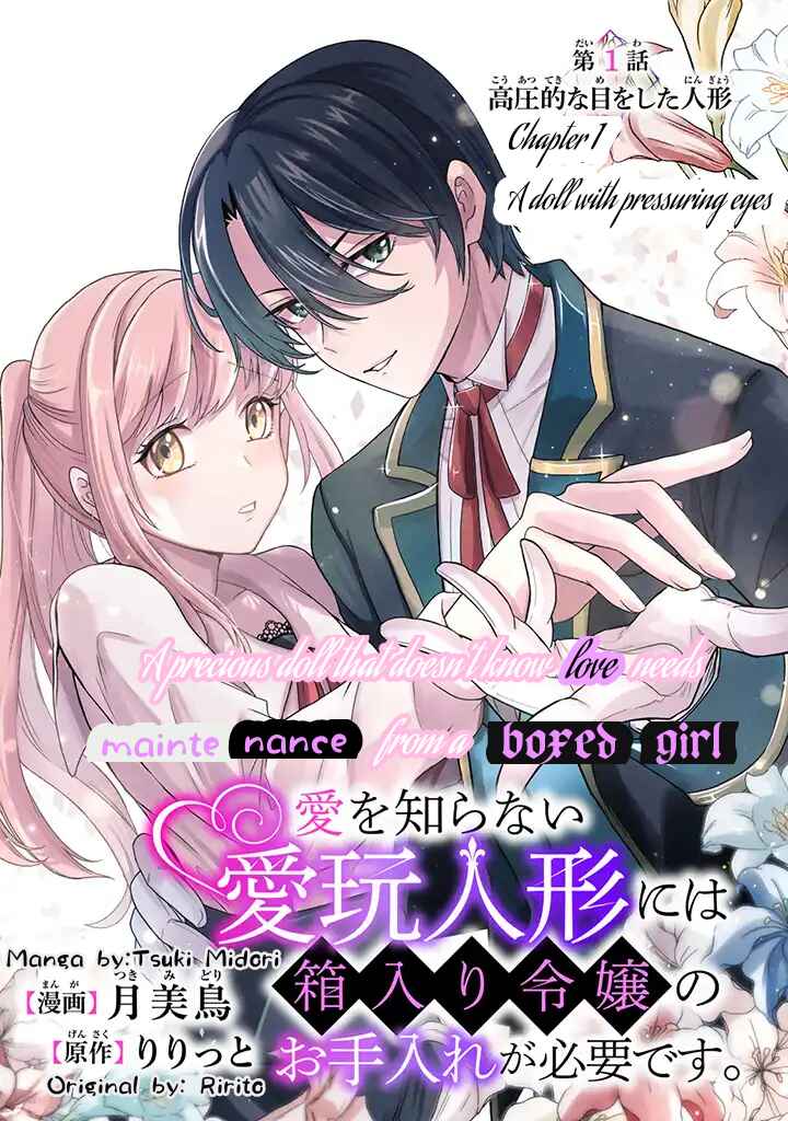 Page 3 Chapter 1.1 Ai wo Shiranai Aigan Ningyou ni wa Hakoiri Reijou no Oteire ga Hitsuyou desu.