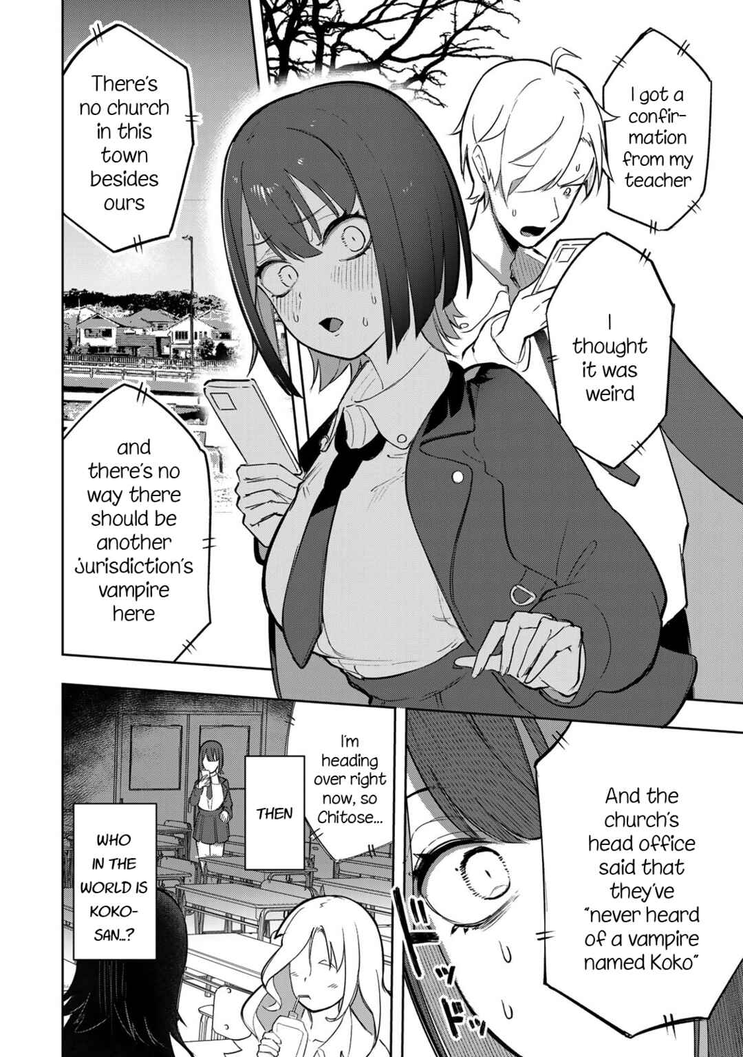Page 16 Chapter 5 Kyuuketsuki-san wa Chitoraretai