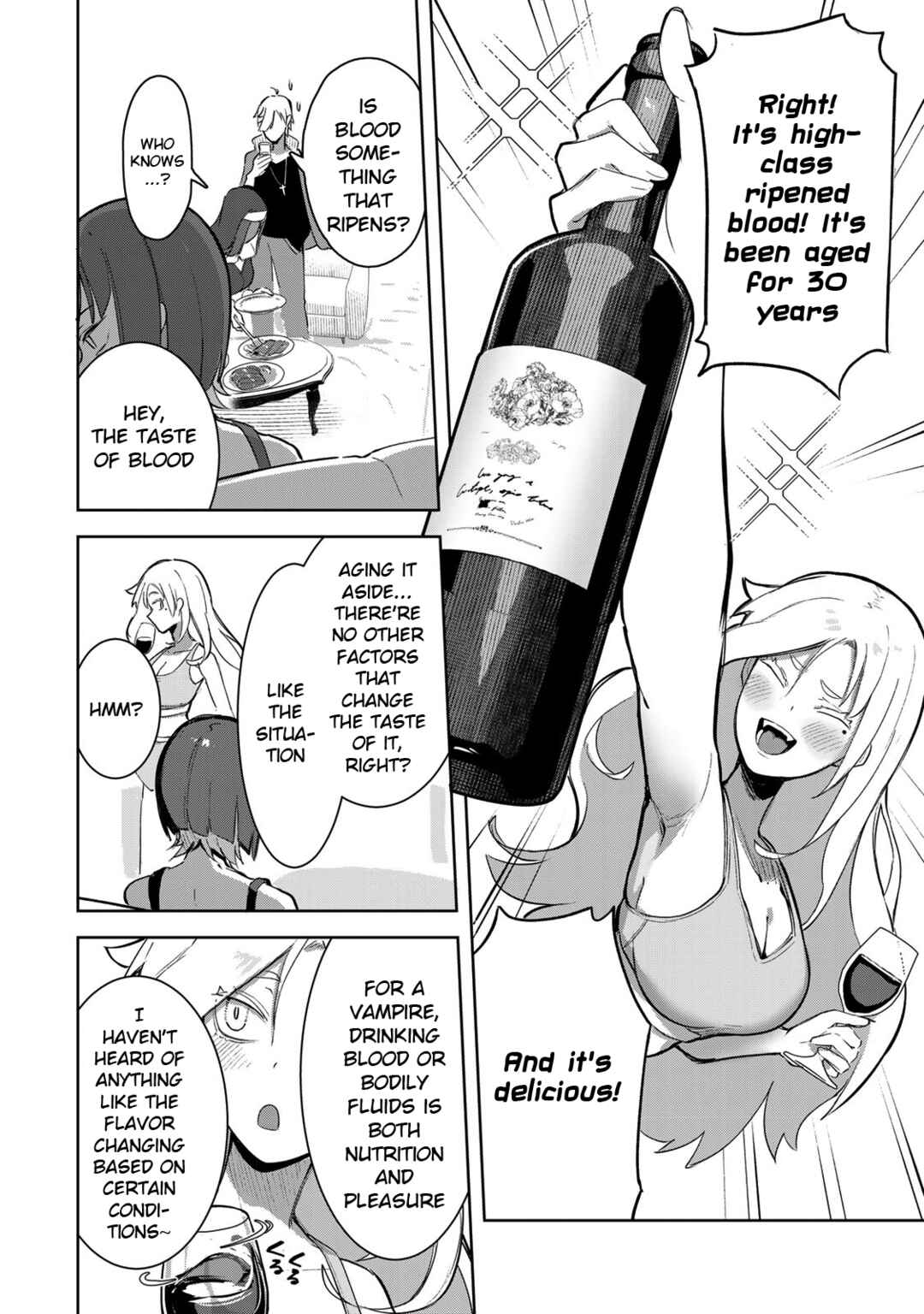 Page 4 Chapter 3 Kyuuketsuki-san wa Chitoraretai