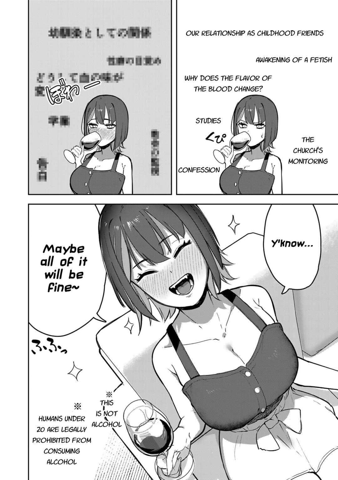 Page 6 Chapter 3 Kyuuketsuki-san wa Chitoraretai